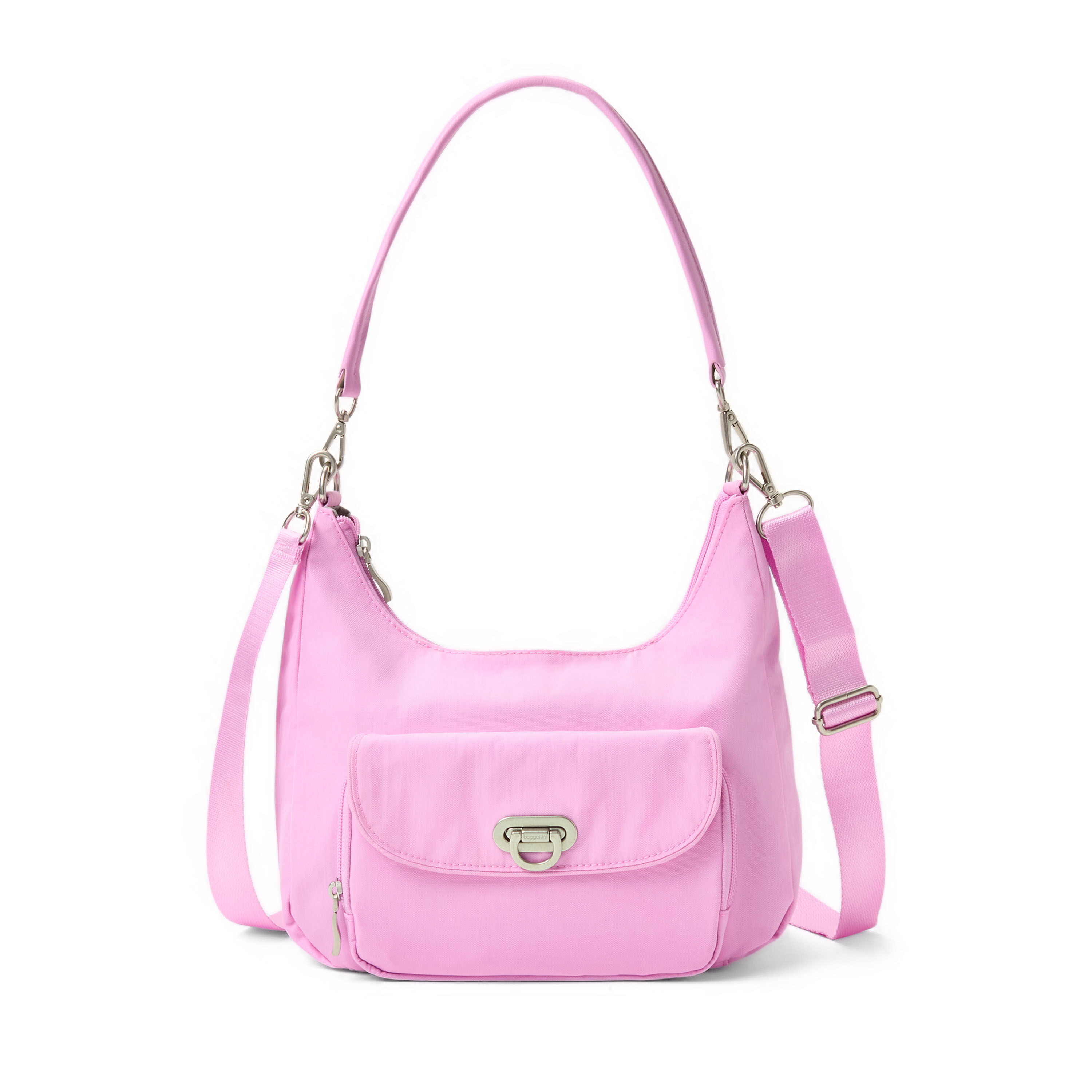Coastal Flip Lock Half Moon Bag
