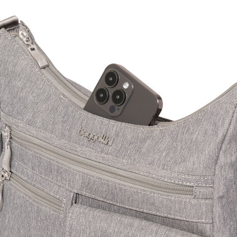 Baggallini Modern Everywhere Hobo Bag, Stone Heritage Baggallini Modern Everywhere Hobo Bag, Stone Heritage