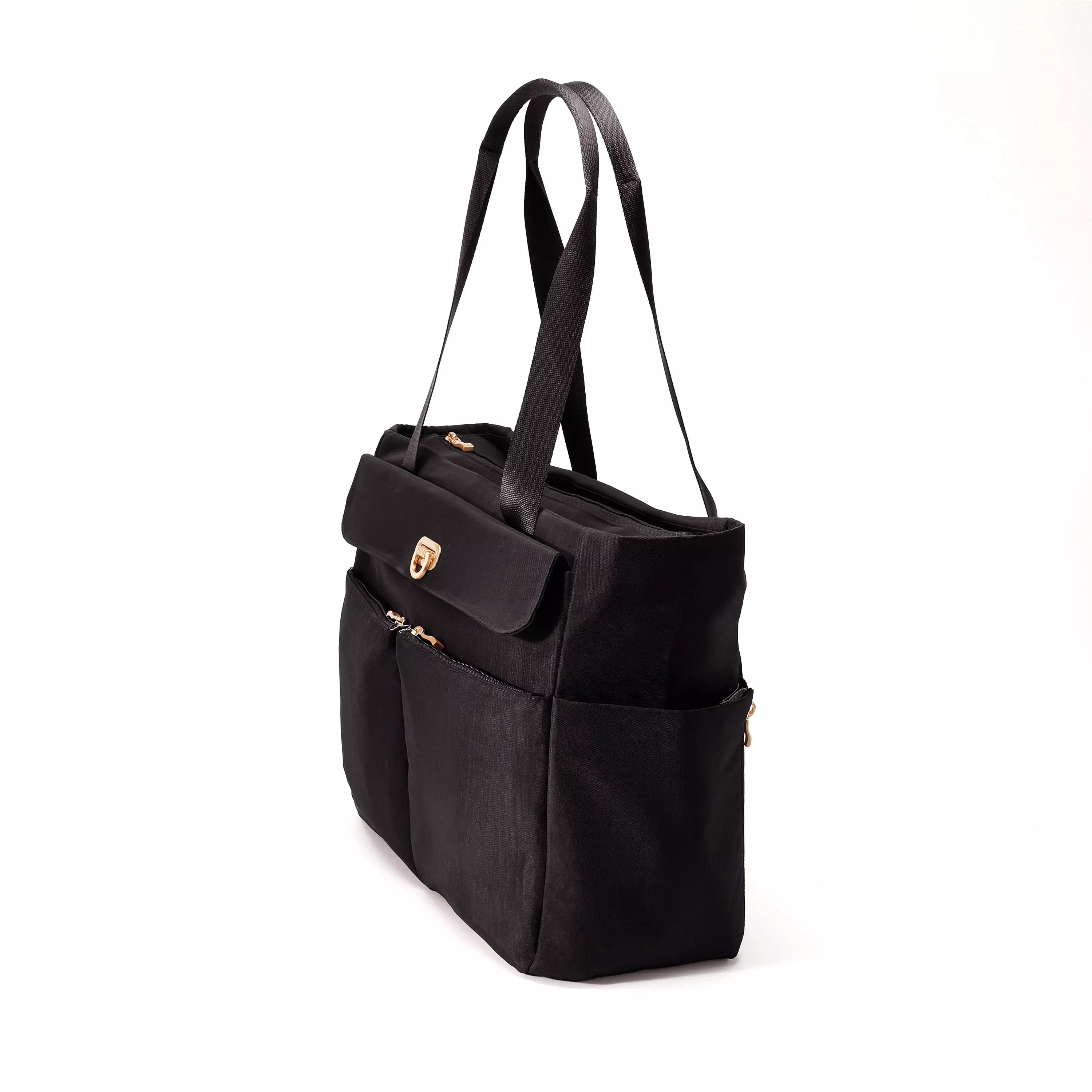 Coastal Flip Lock Tote