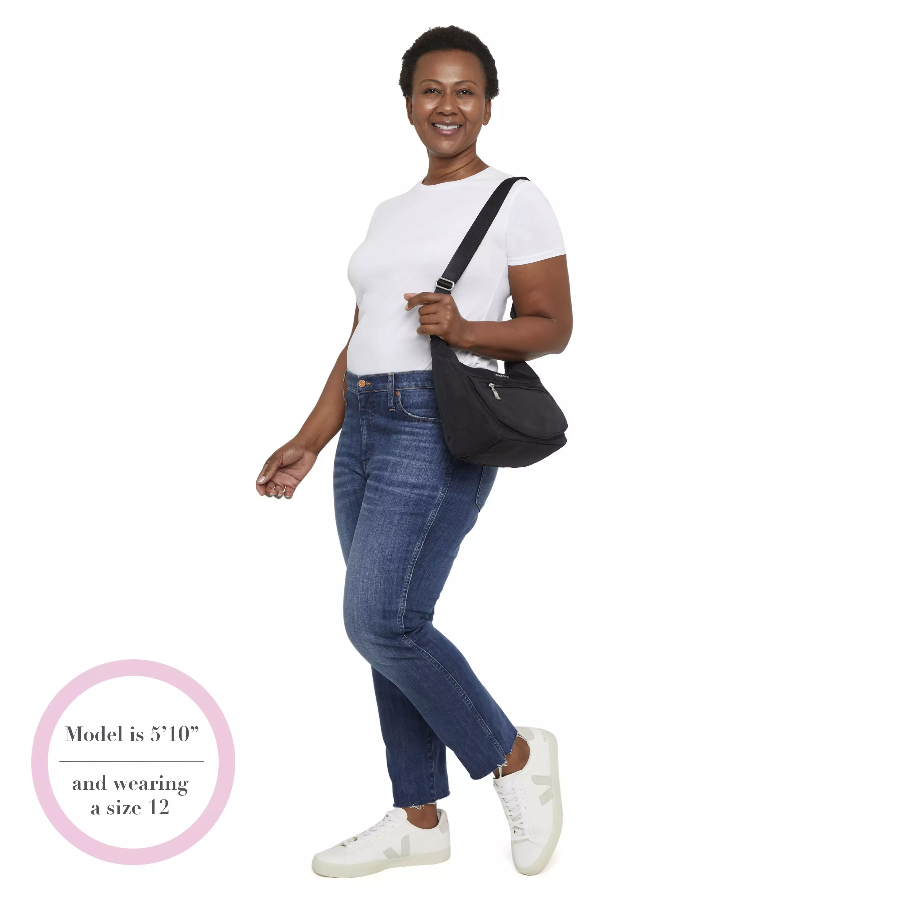 True Classic Pocket Half Moon Bag