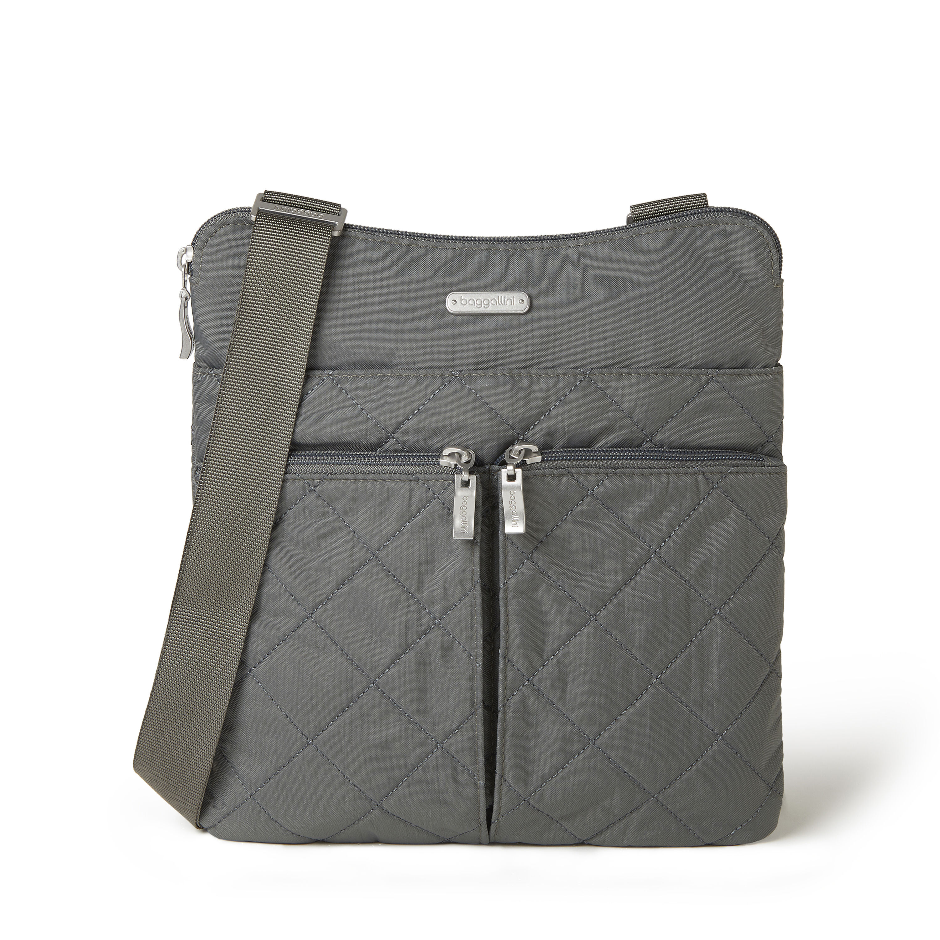 Quilted Horizon Crossbody Bag