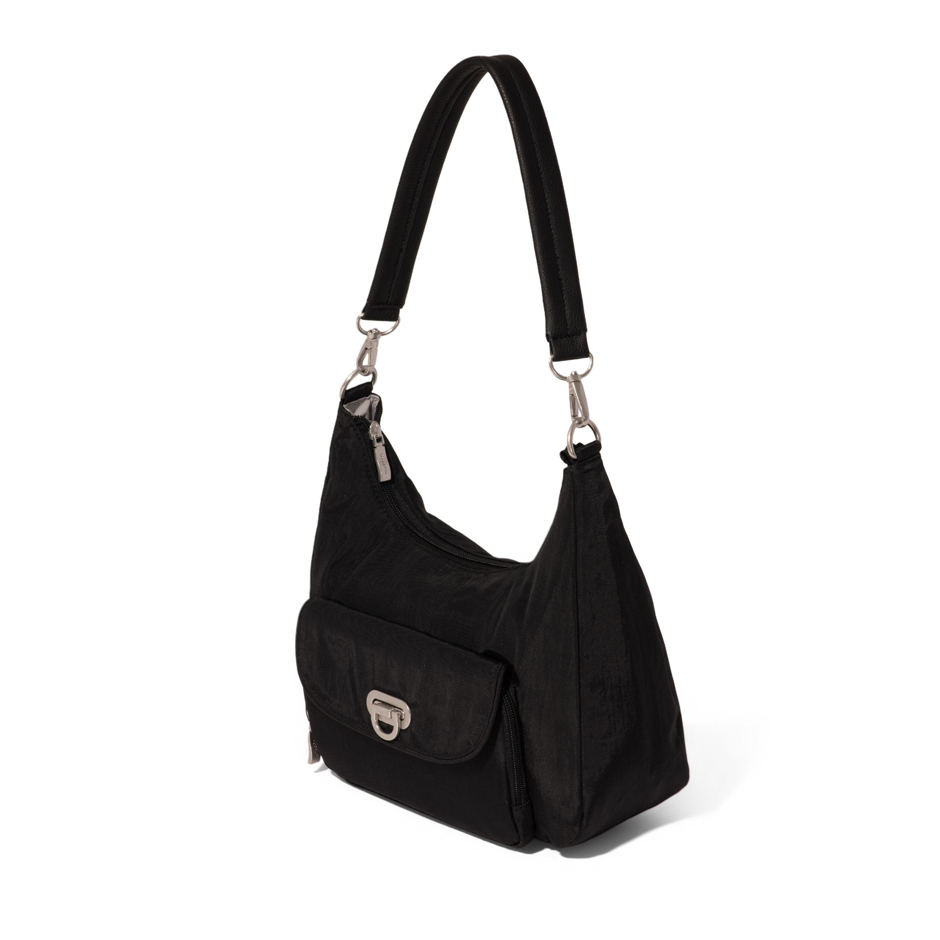 Coastal Flip Lock Half Moon Bag