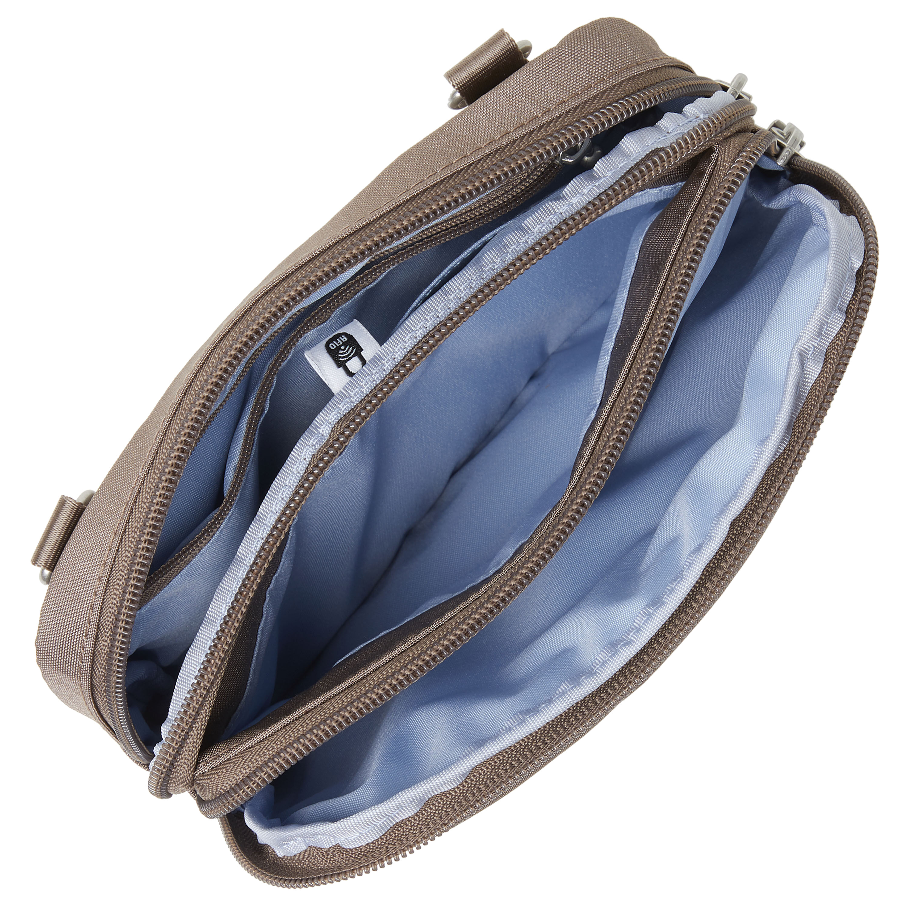 Time Zone RFID Crossbody Bag