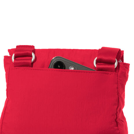 buy baggallini sicily crossbody purse red lightweight travel bag organizer Cross Over Brilliantly versatile crossbody travel bag with multiple pockets Swift Flap Mini Crossbody