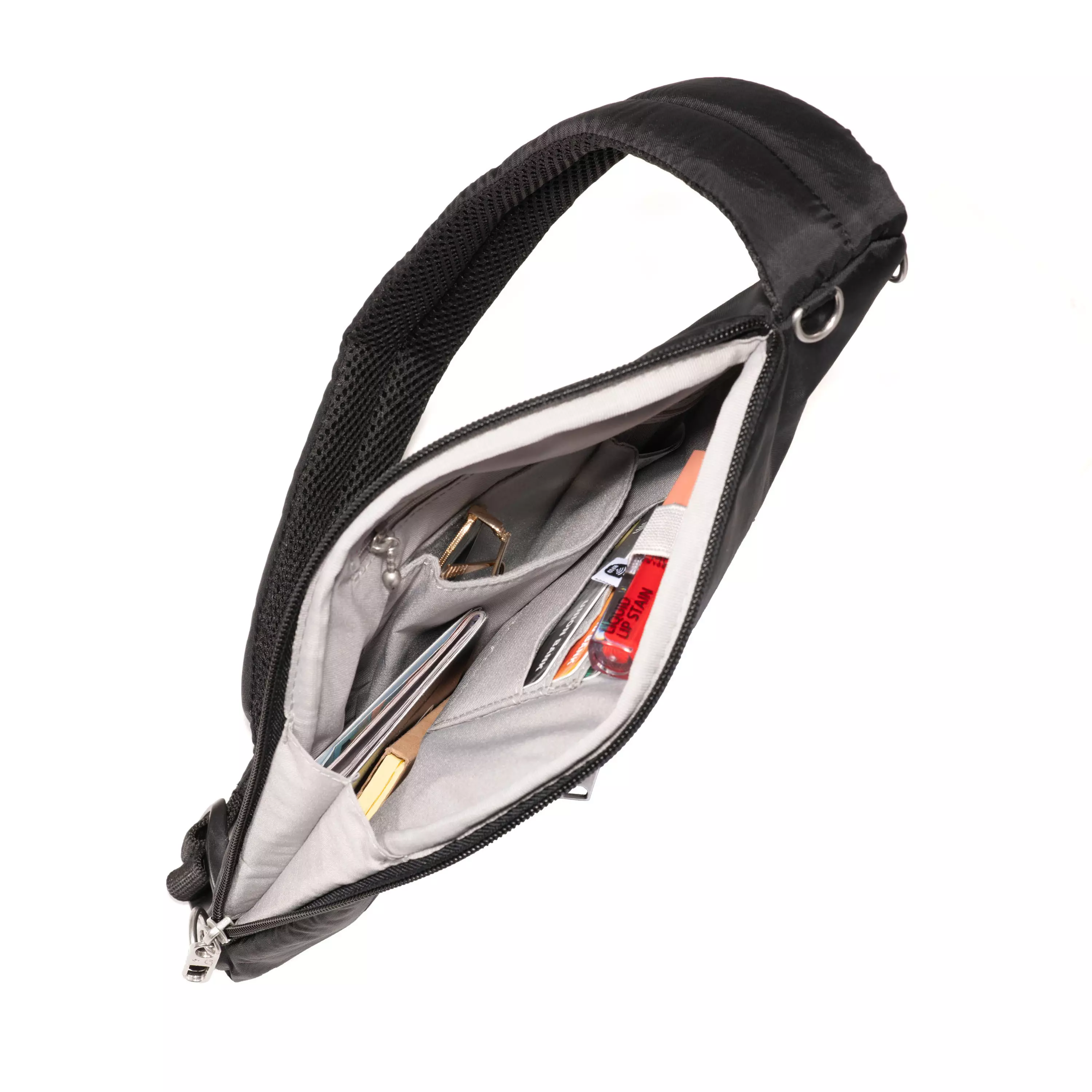 Securtex® Anti-Theft Half Moon Sling Bag
