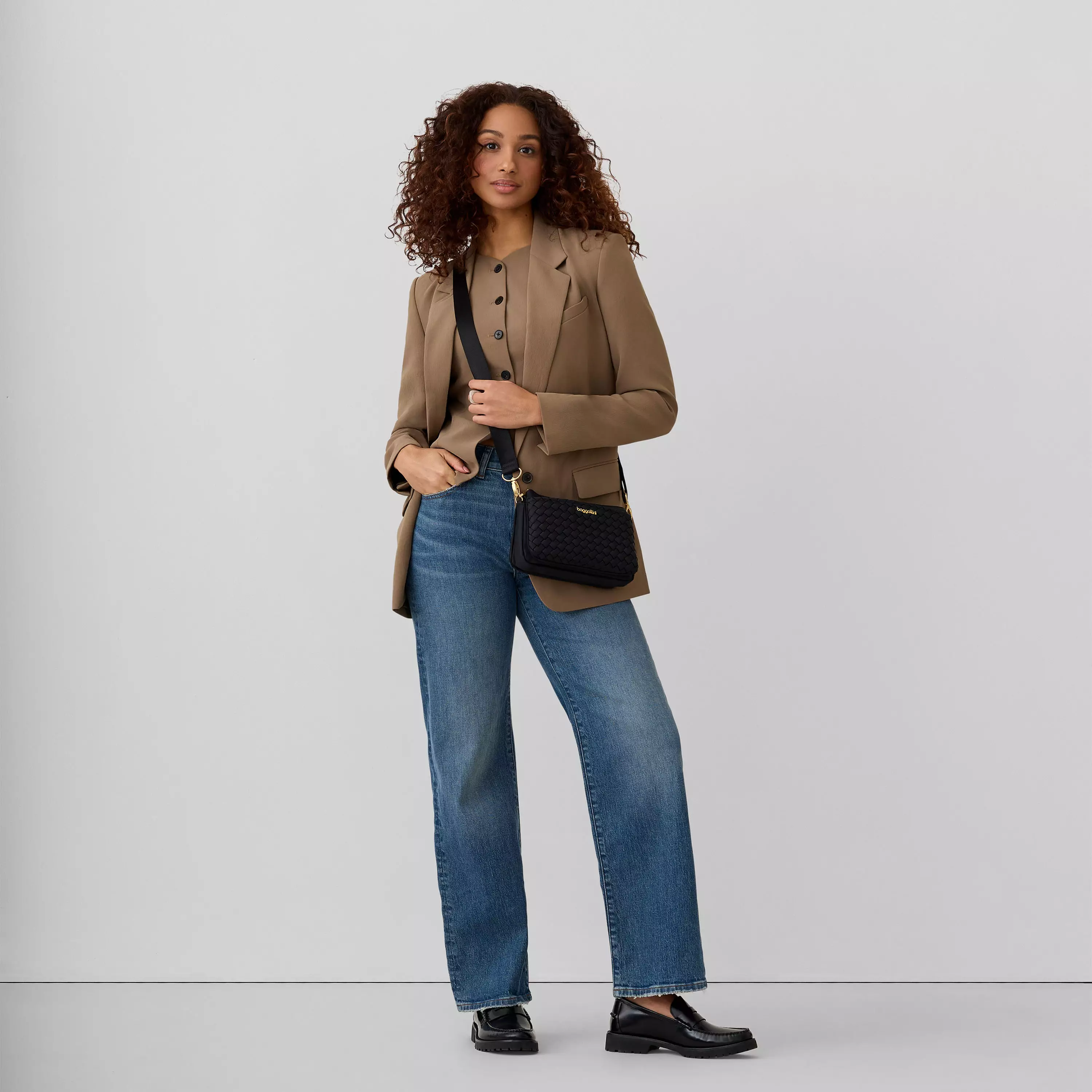 Perry  Woven Crossbody