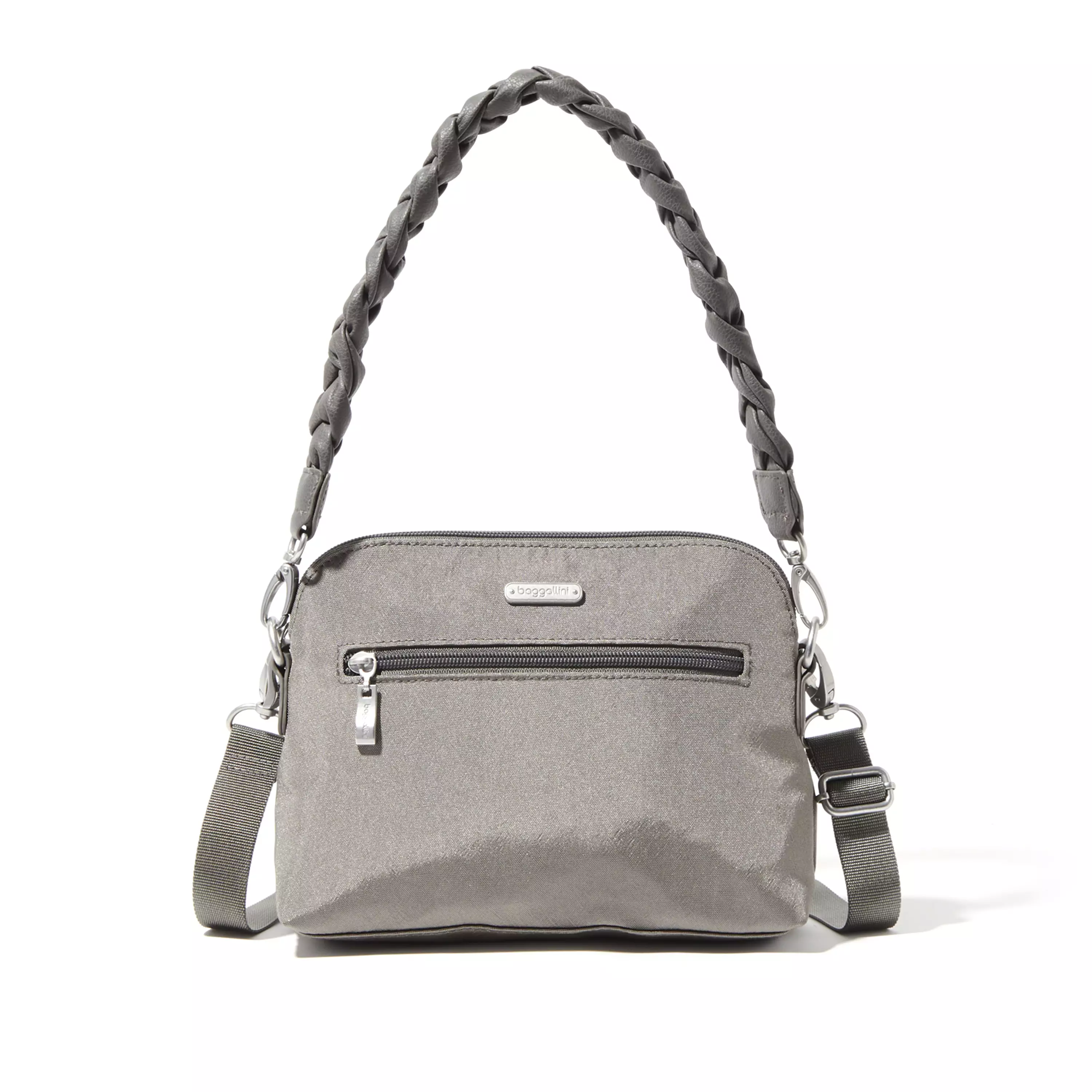 Dome Crossbody With Braided Strap