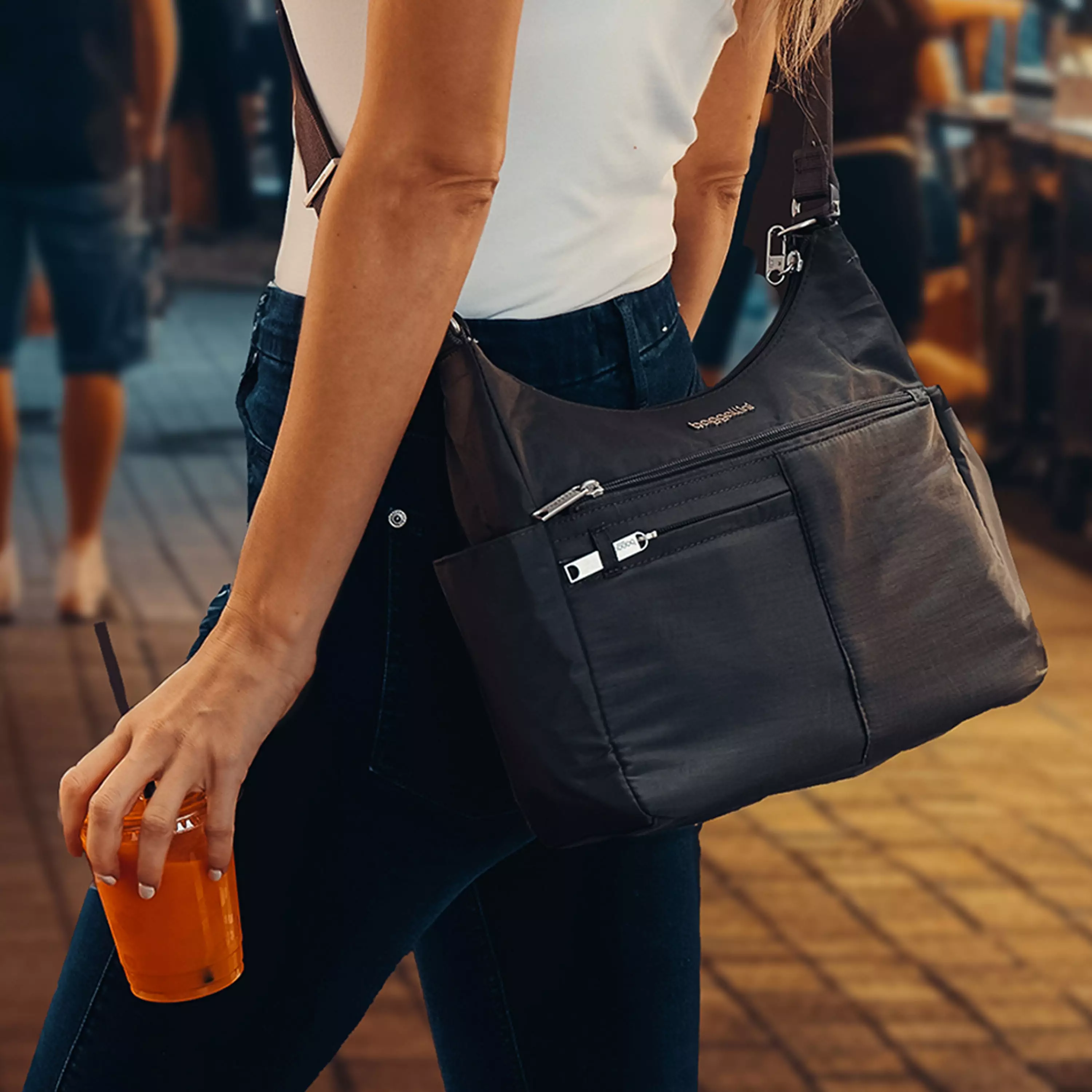 Securtex® Classic Anti-Theft Free Time Crossbody Bag