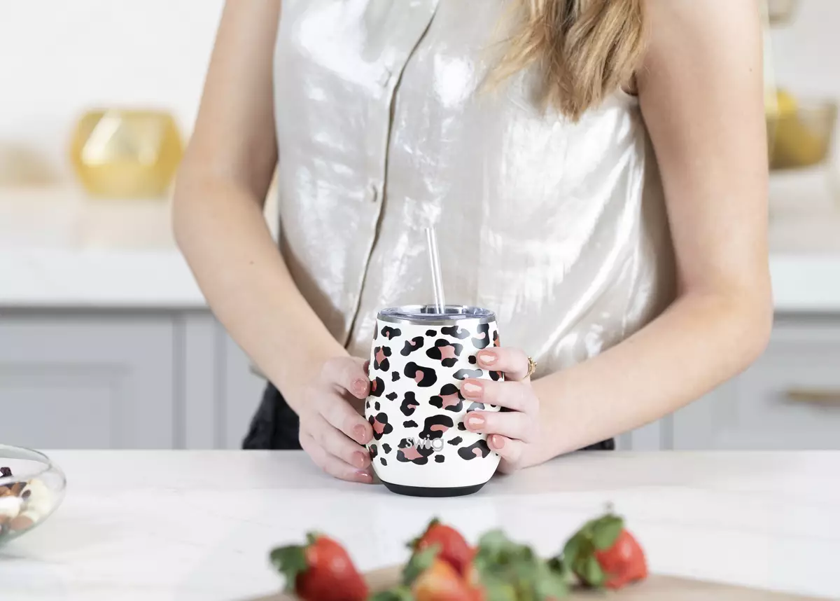Printed Swig Wine Cup