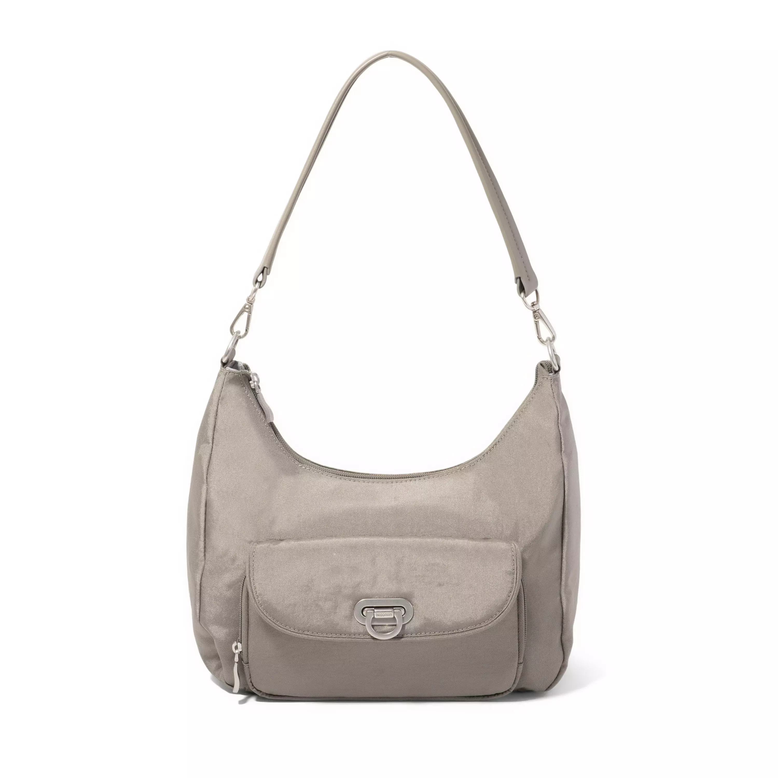 Coastal Flip Lock Half Moon Bag
