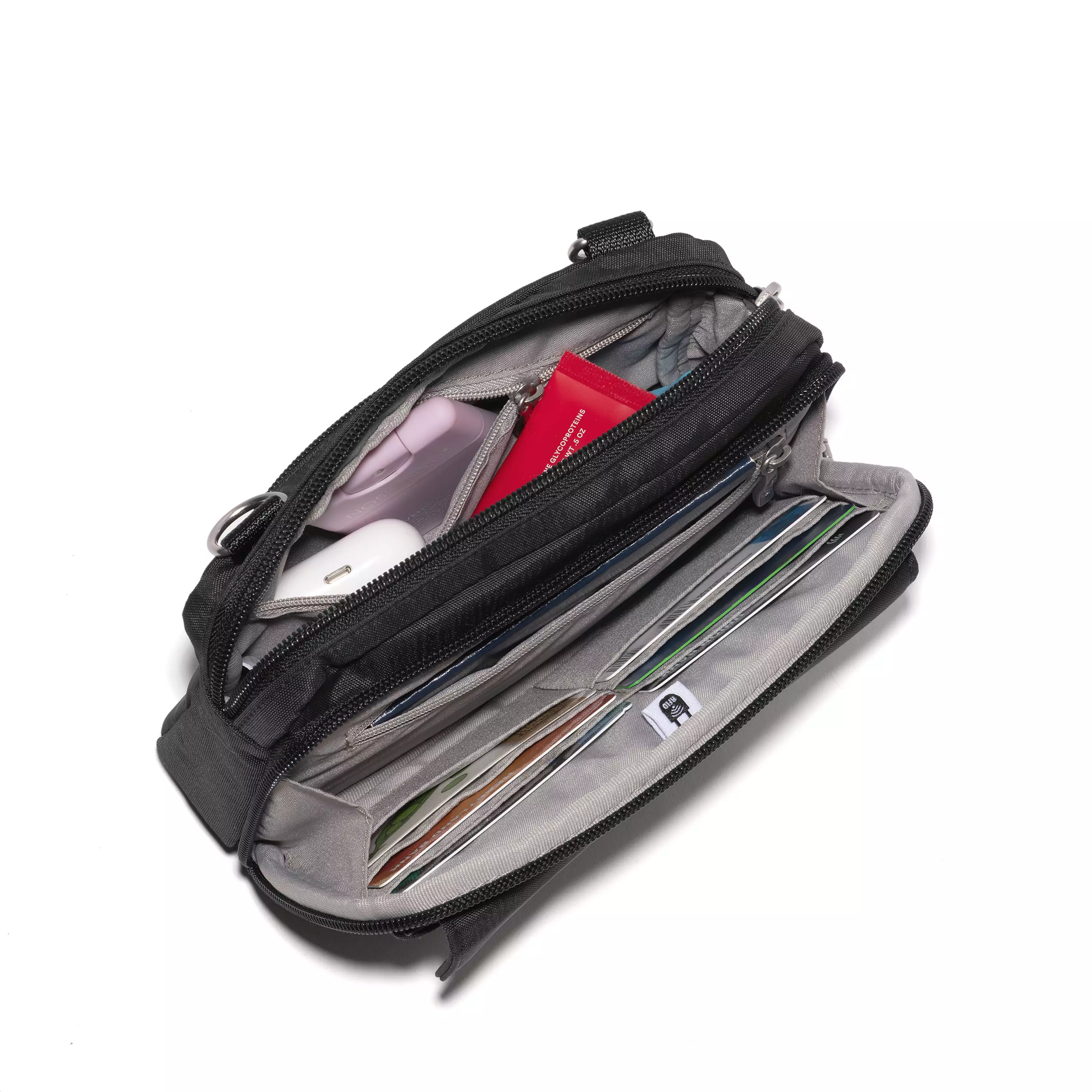 Modern Everywhere Double Zip Crossbody