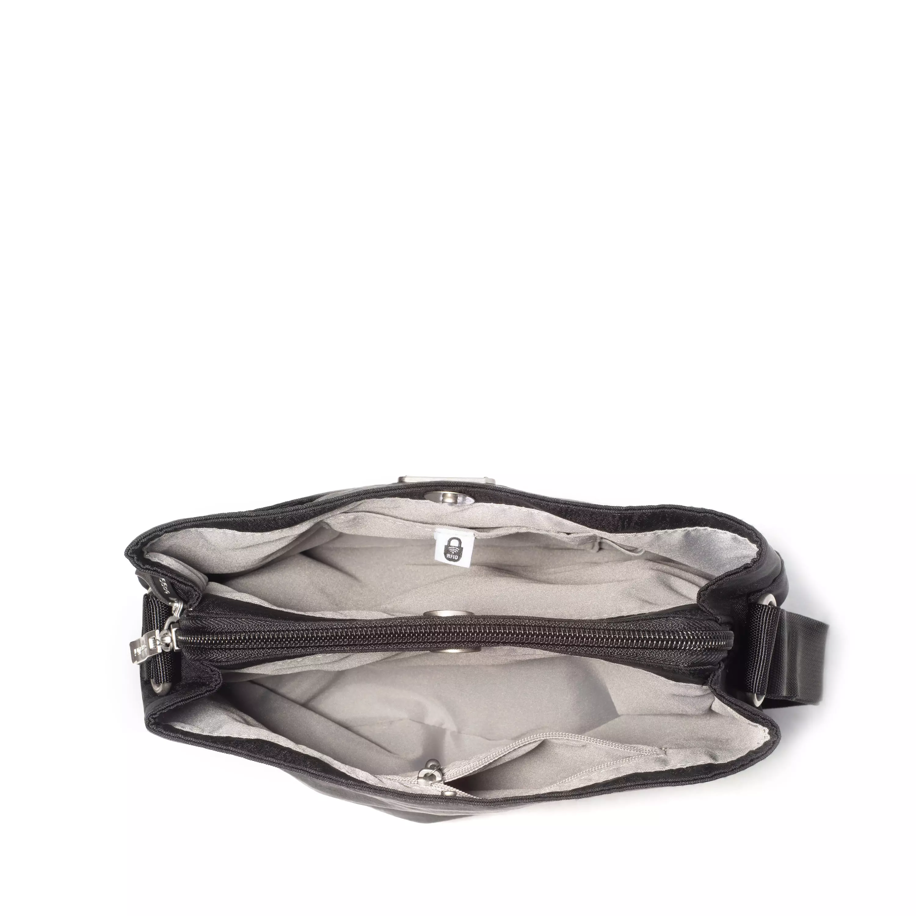Triple Compartment Crossbody Bag