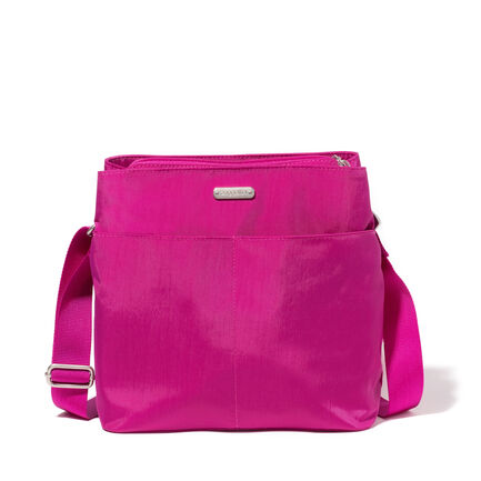 Triple Compartment Crossbody Bag