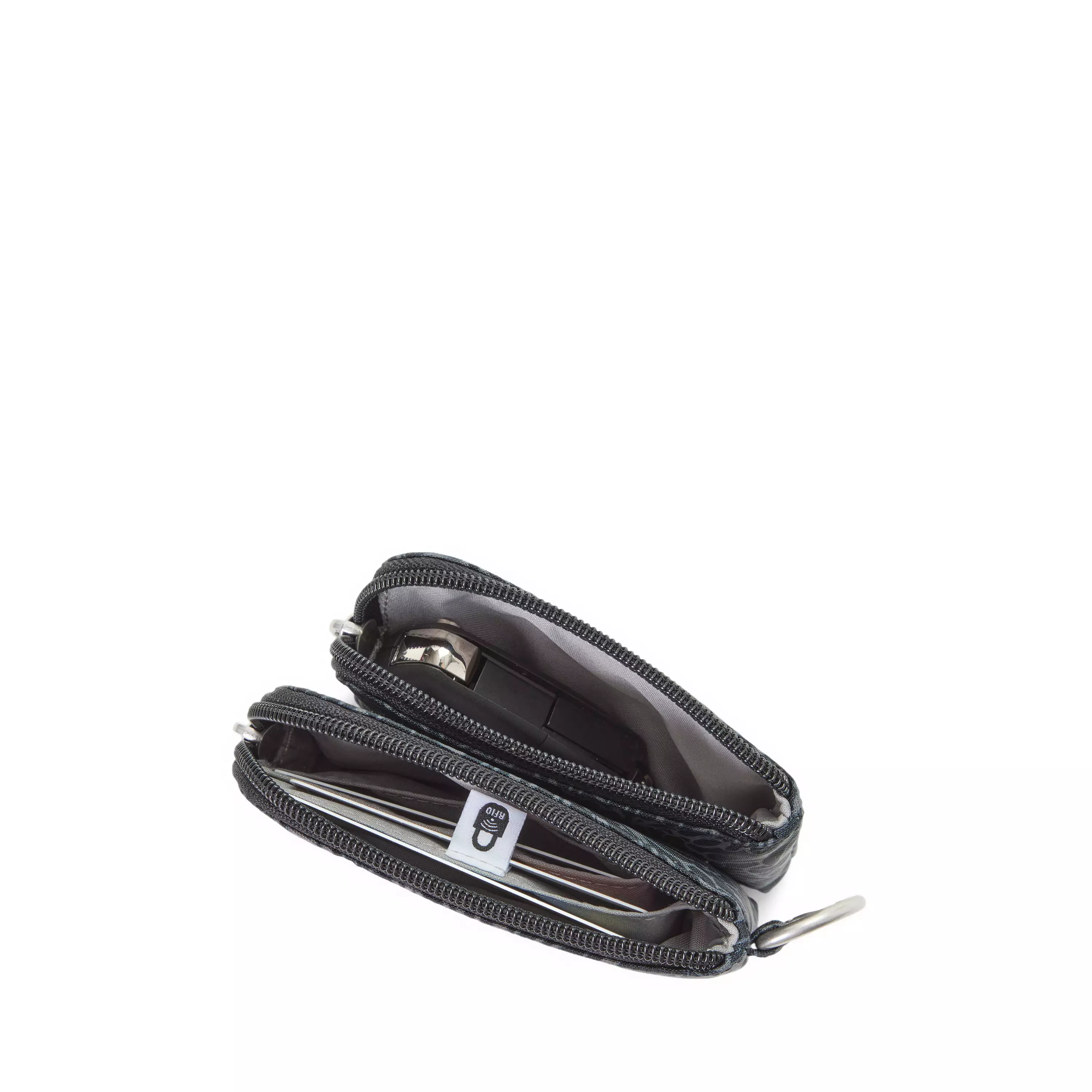 Double Zip Card Pouch