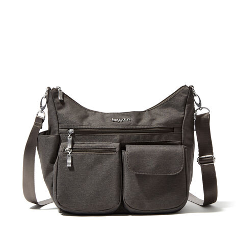 baggallini everywhere travel crossbody bag black Modern Slim on a day trip Baggallini Everywhere Crossbody Bag Black