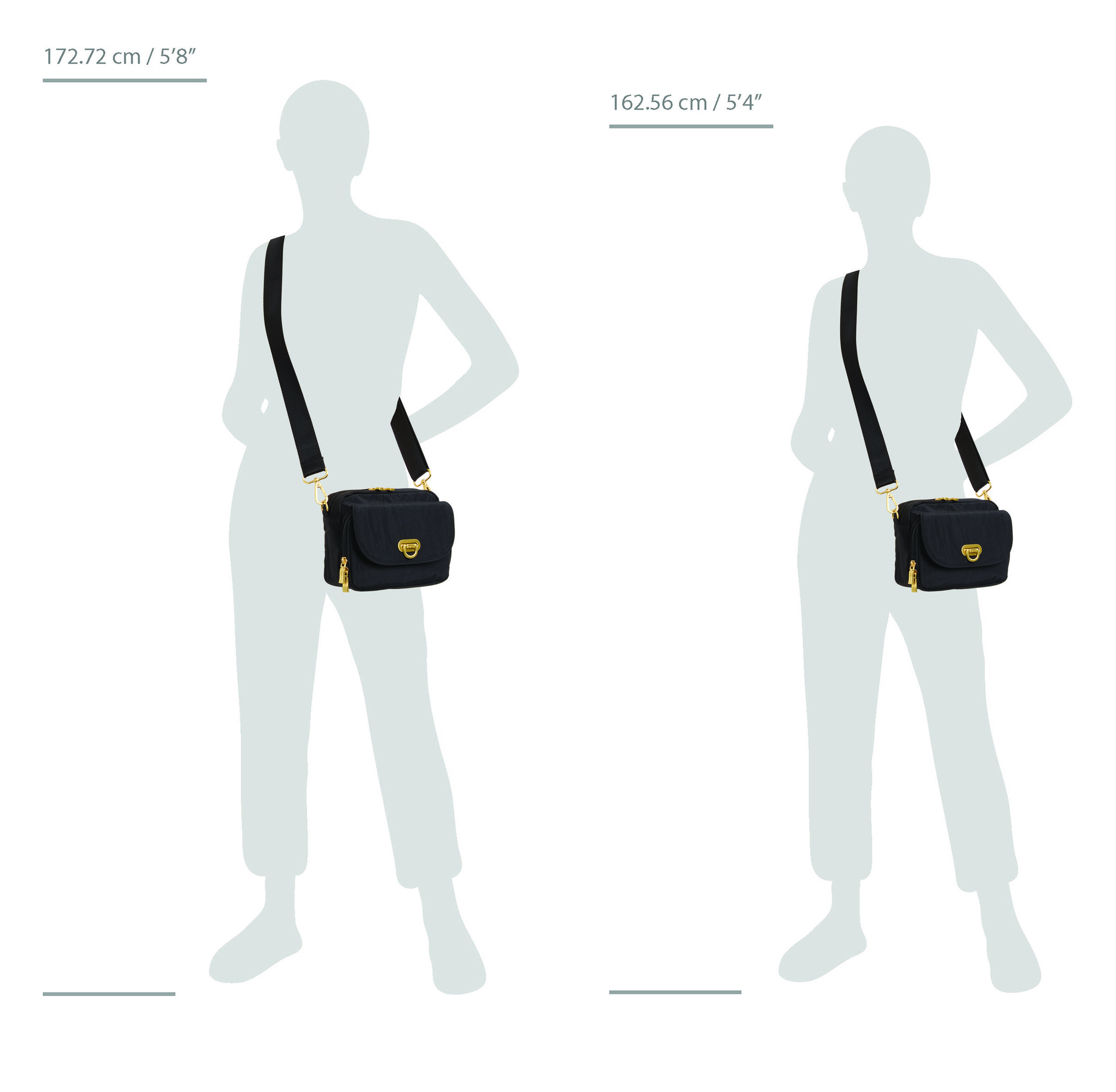 Coastal Flip Lock Camera Bag Crossbody