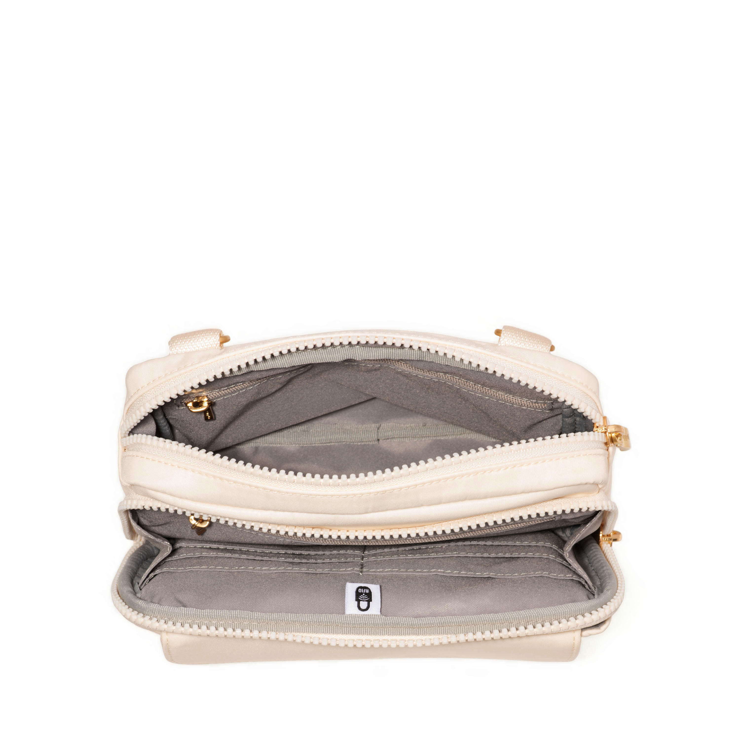 Modern Double Zip Crossbody