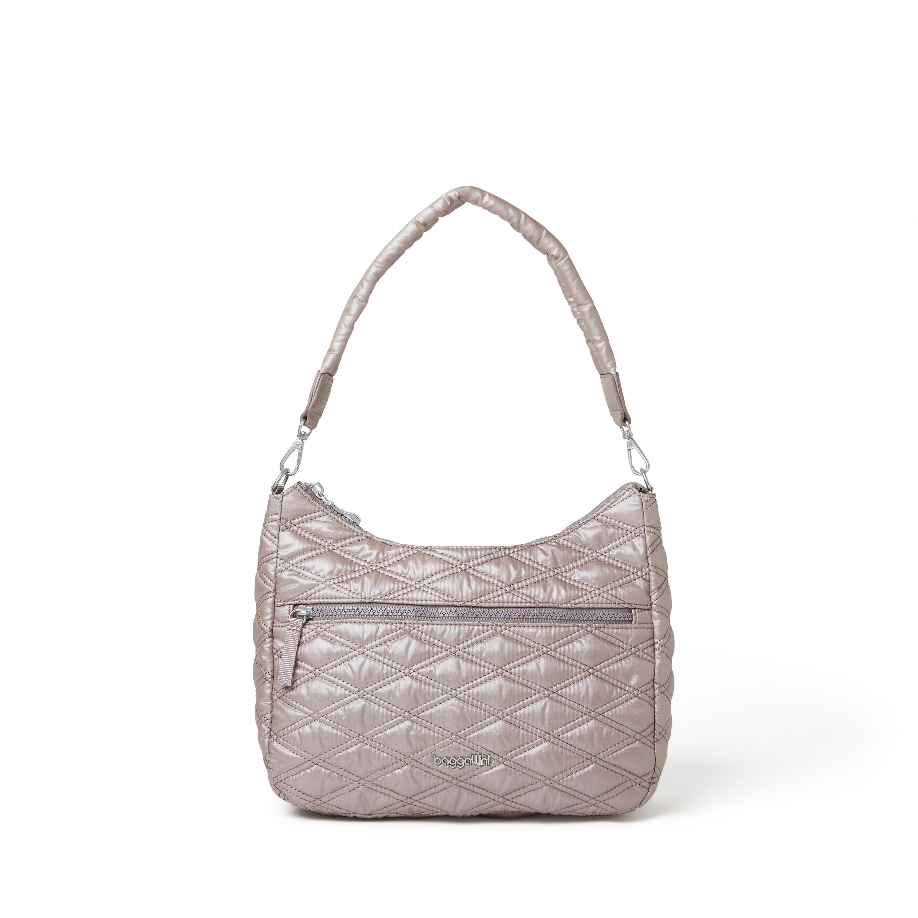 Quilted Convertible Hobo
