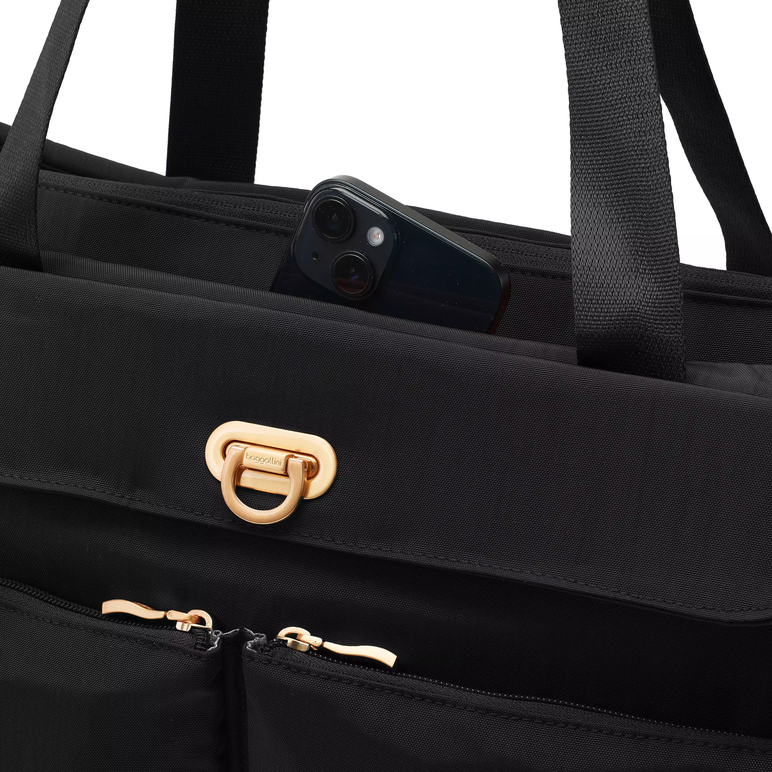 Coastal Flip Lock Tote