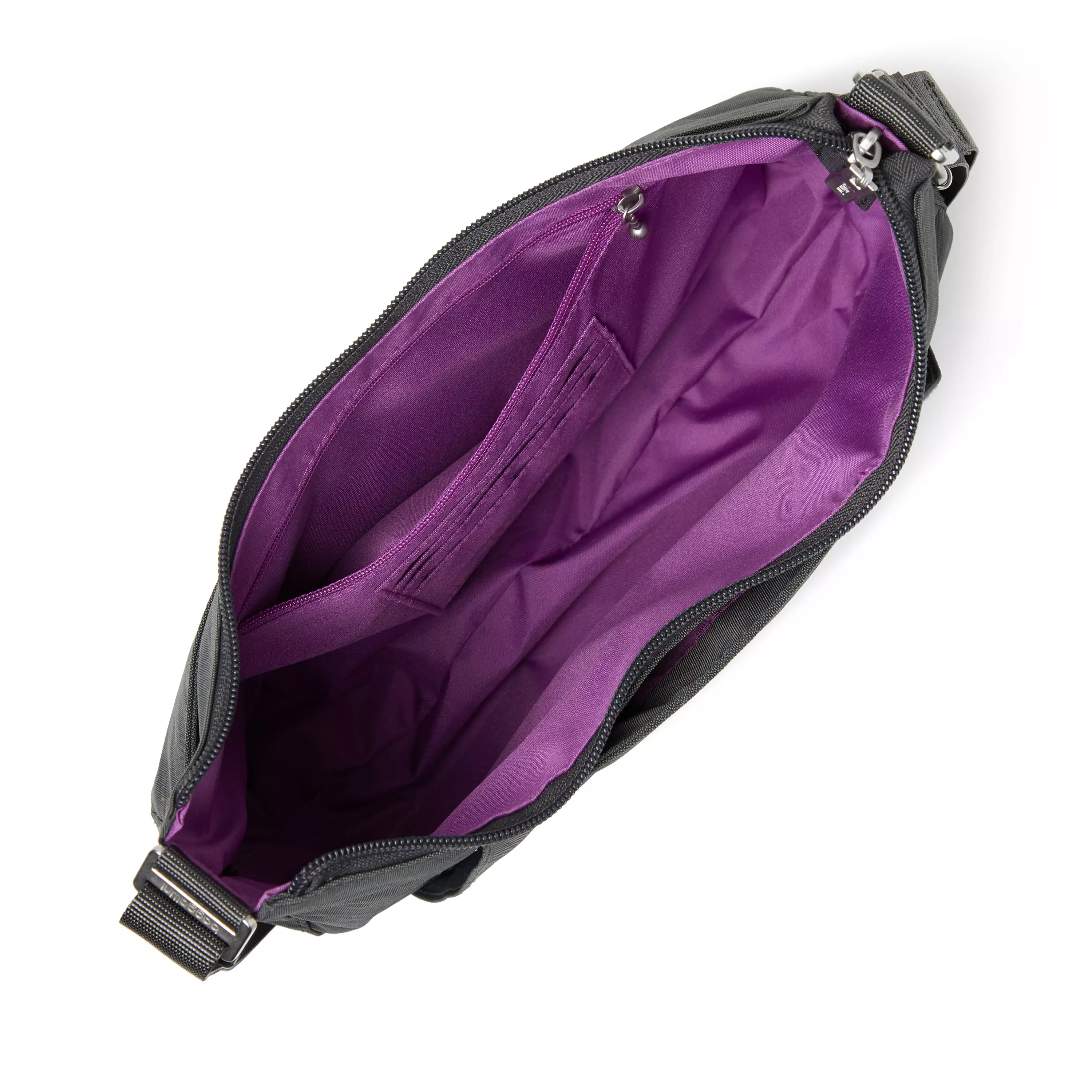 Slim Crossbody Hobo With Rfid
