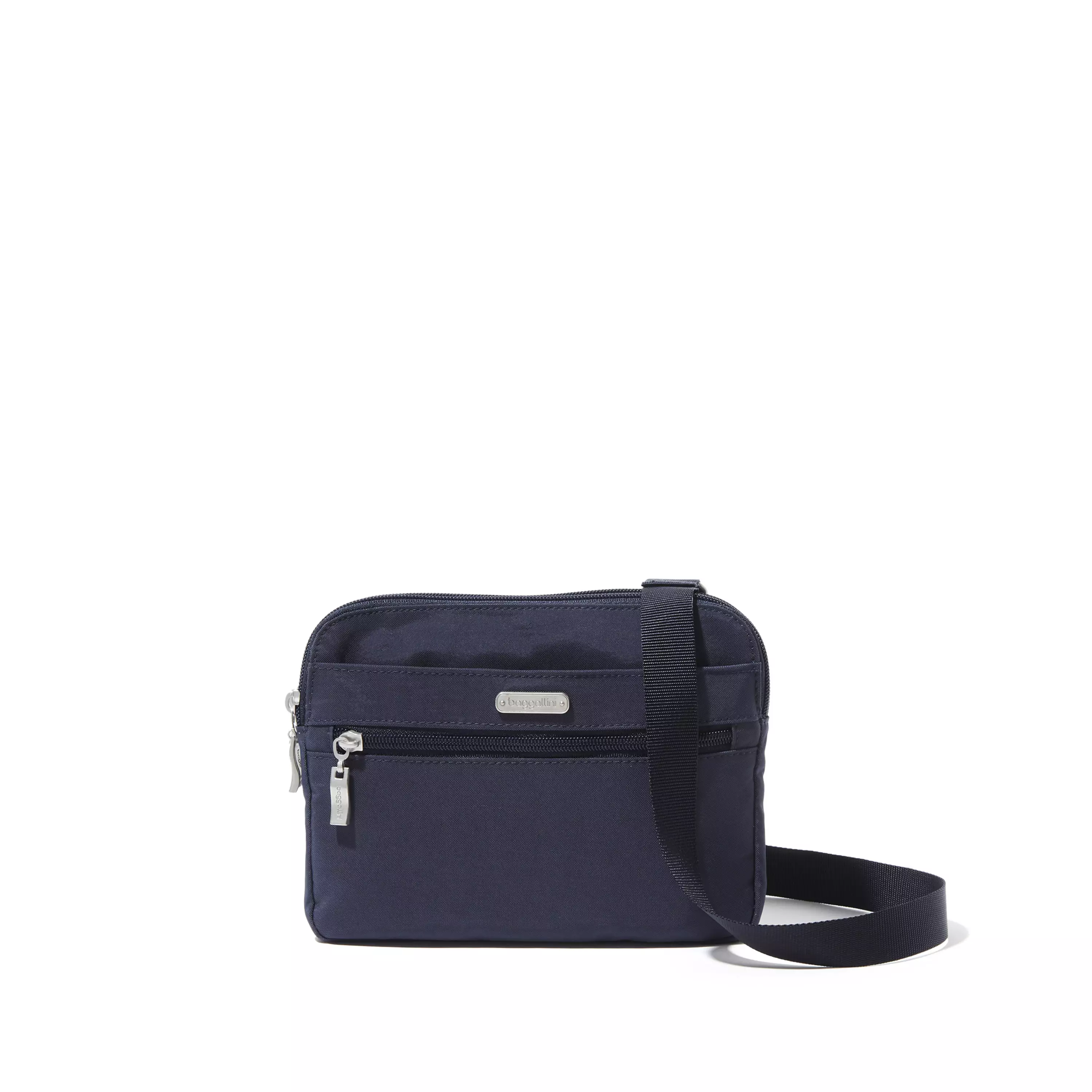 Double Zip Medium Crossbody