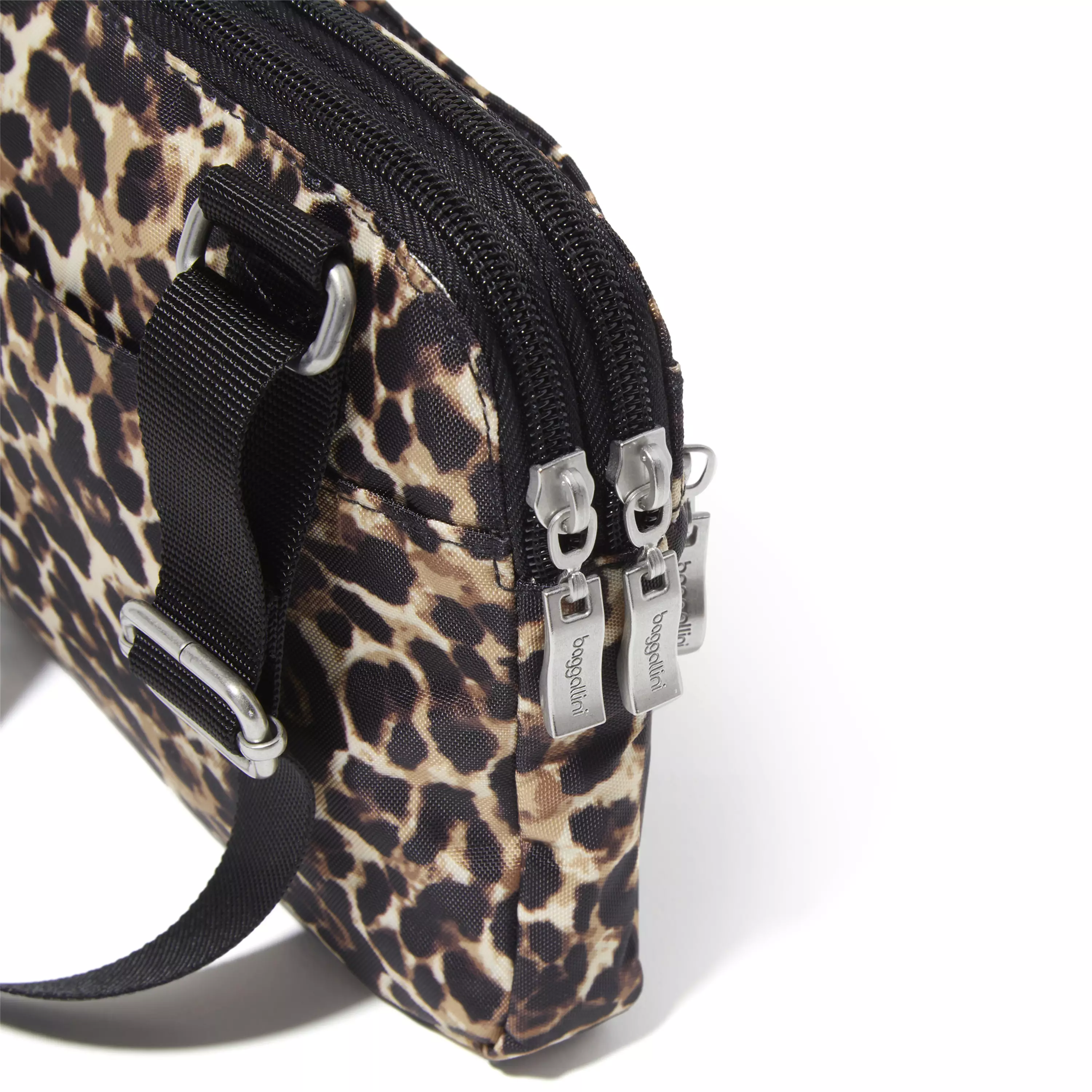 Double Zip Medium Crossbody