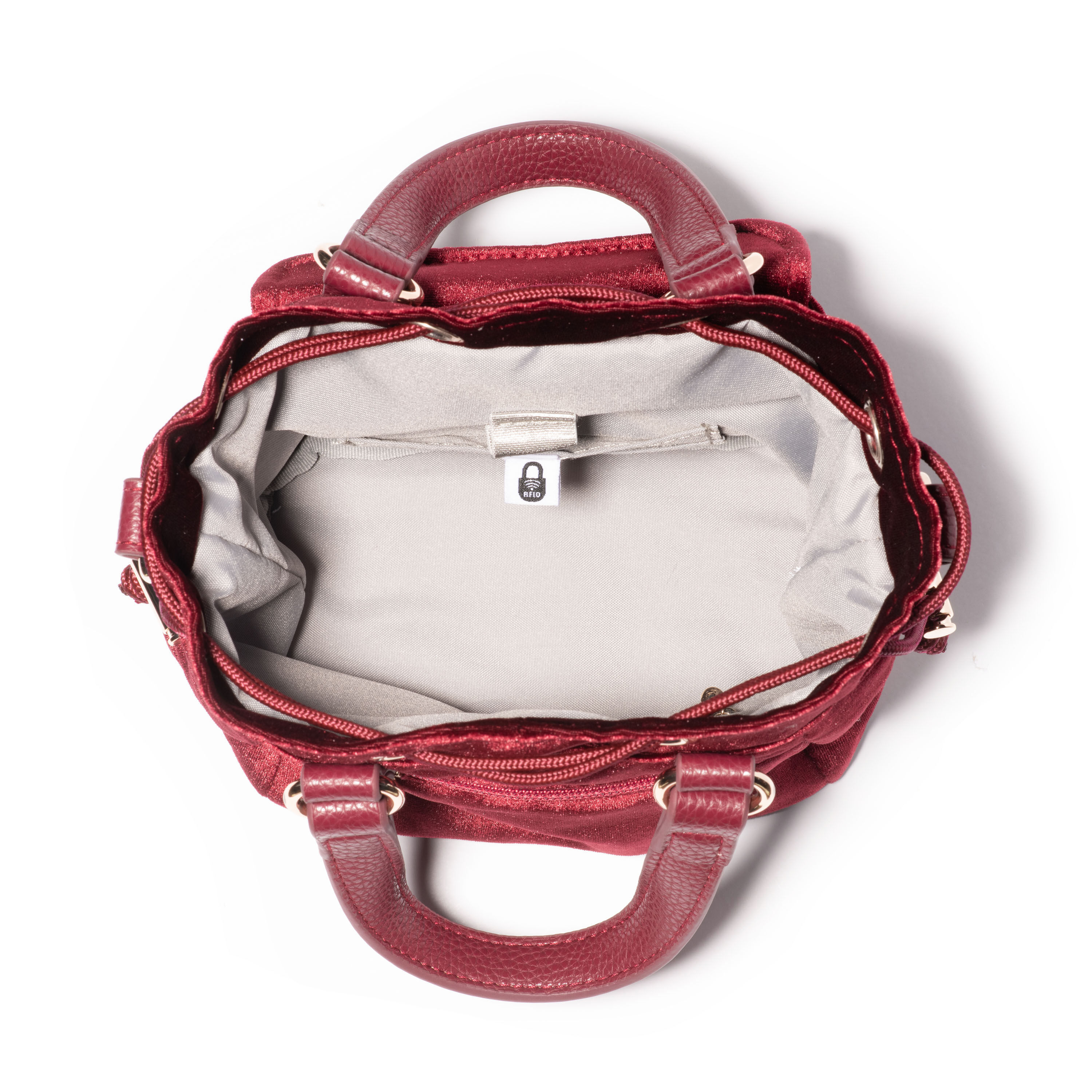 Drawstring Nano Crossbody