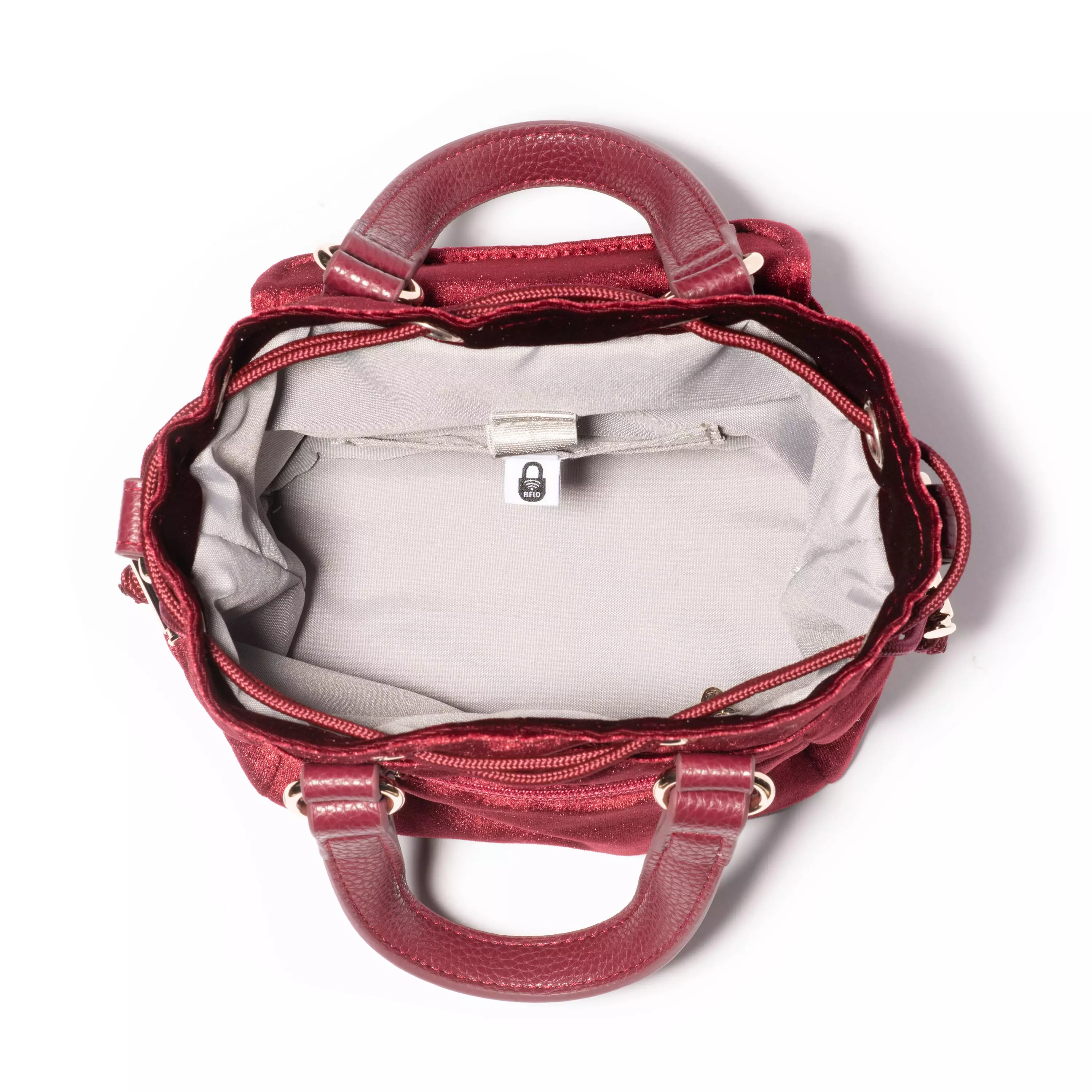 Drawstring Nano Crossbody