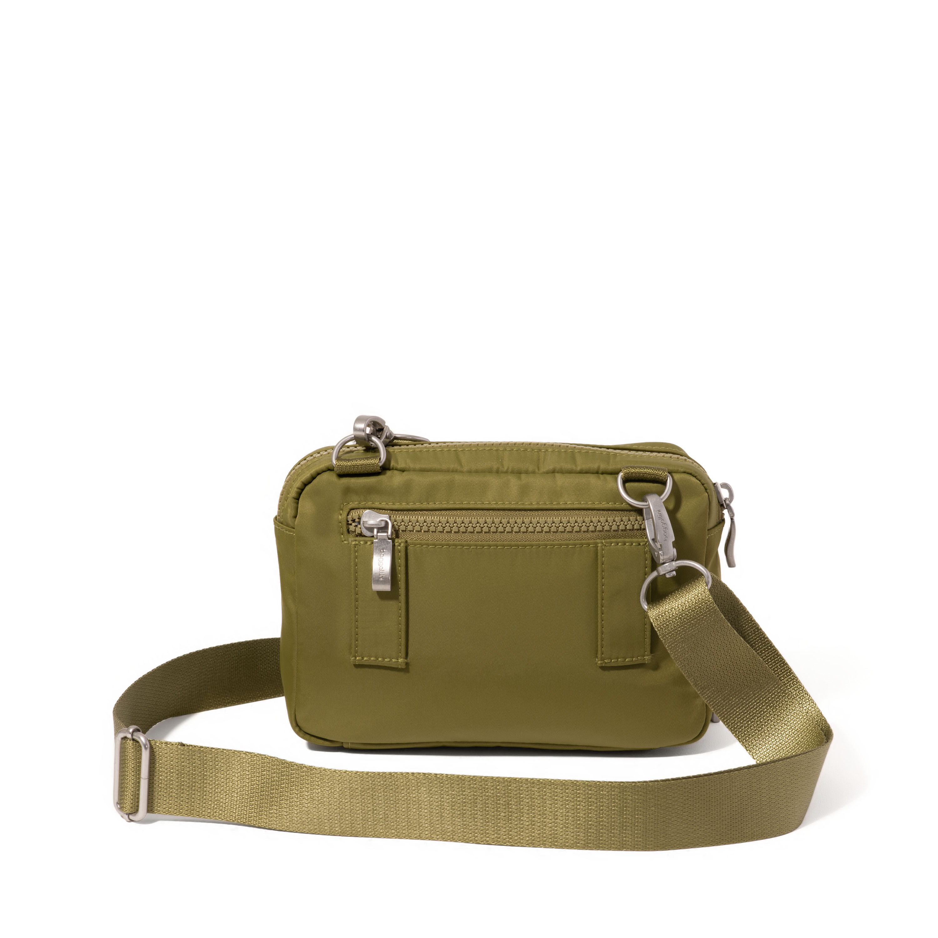Modern Double Zip Crossbody