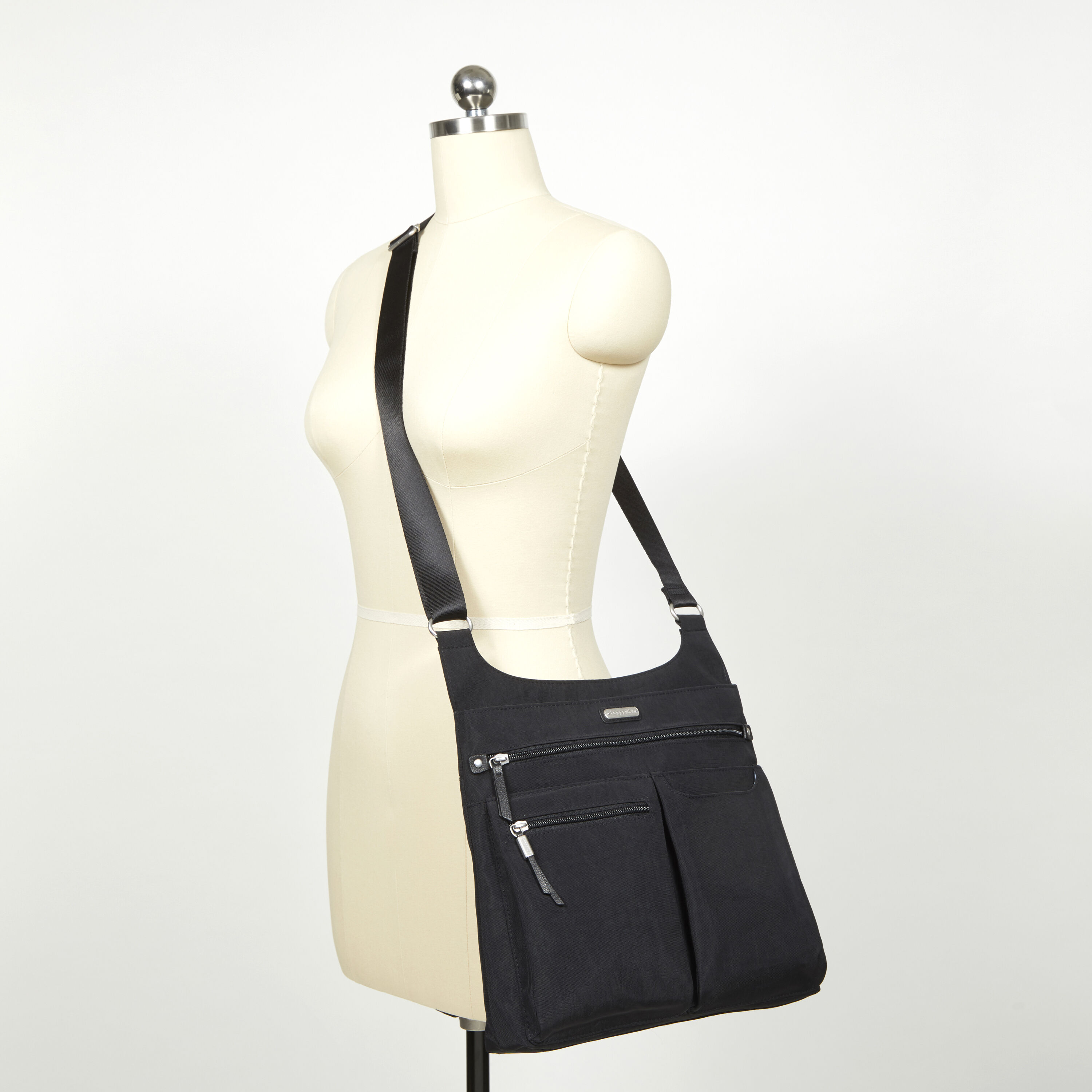 On Track Zip Crossbody With RFID Phone Wristlet