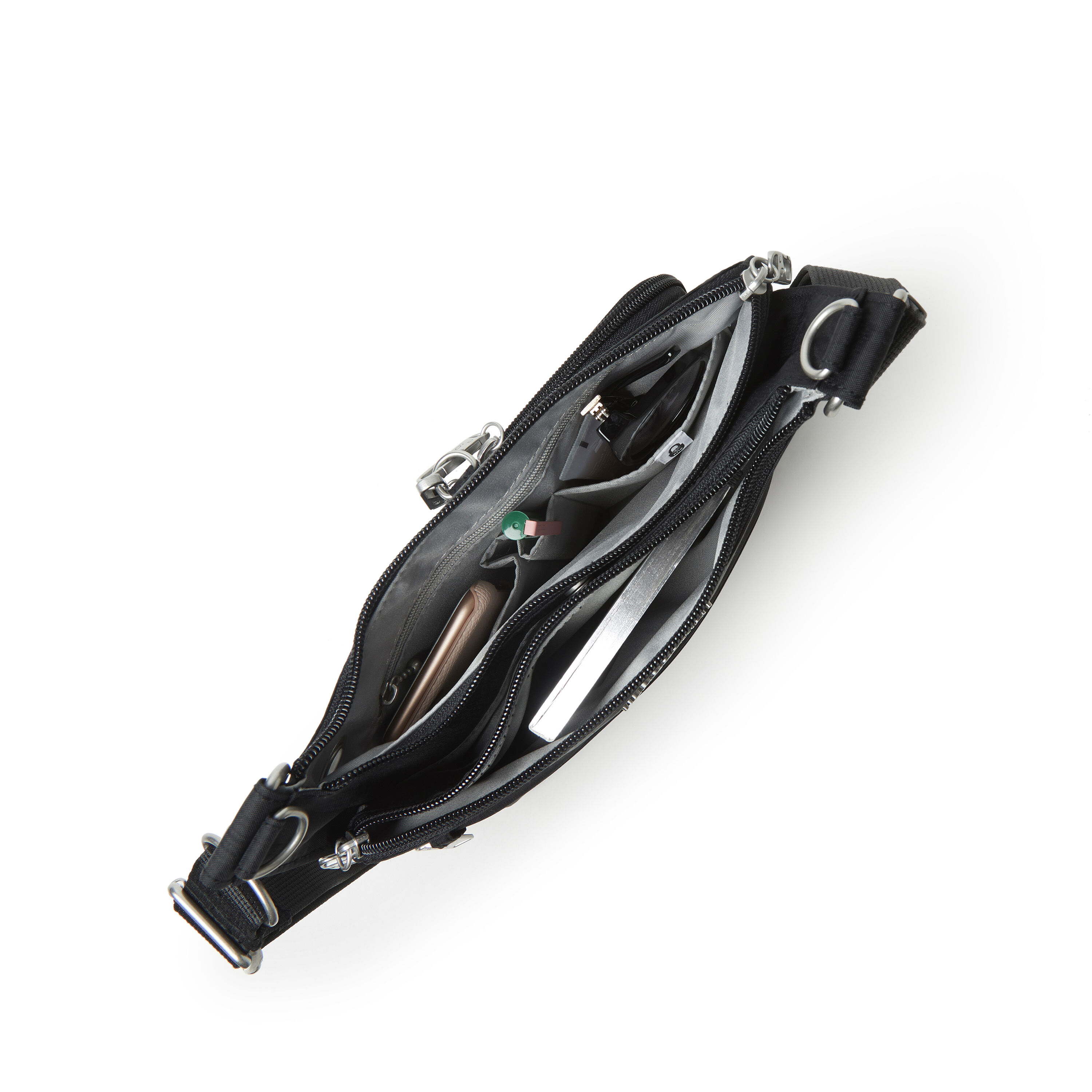 Anti-Theft Charter Crossbody Bag