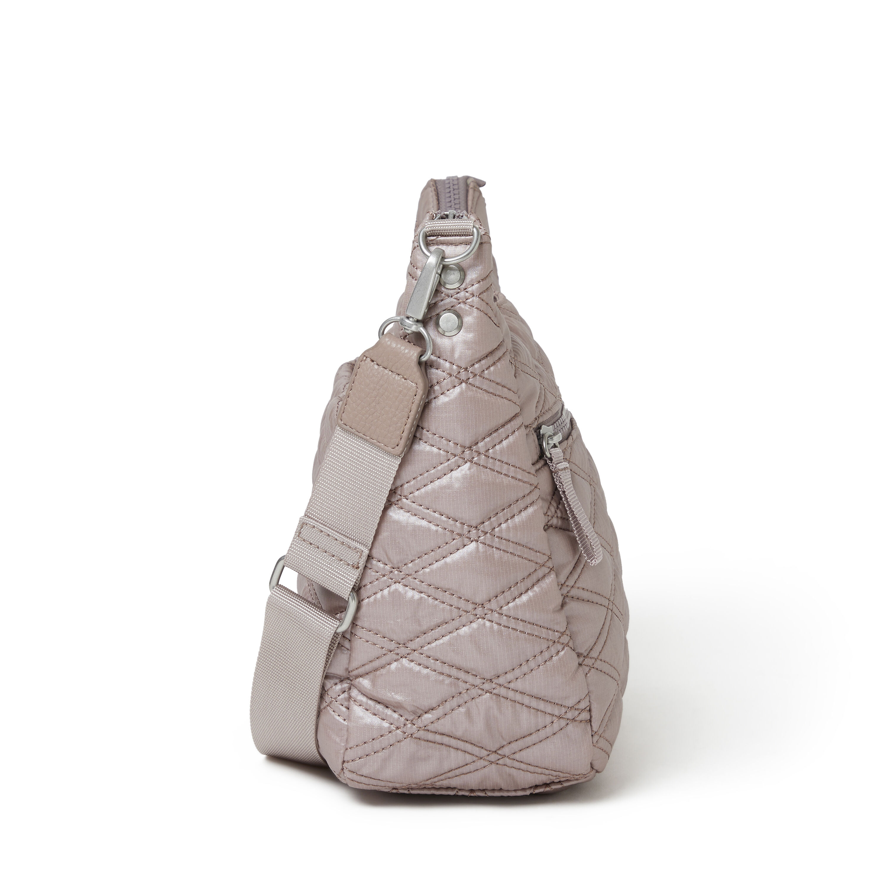 Quilted Convertible Hobo