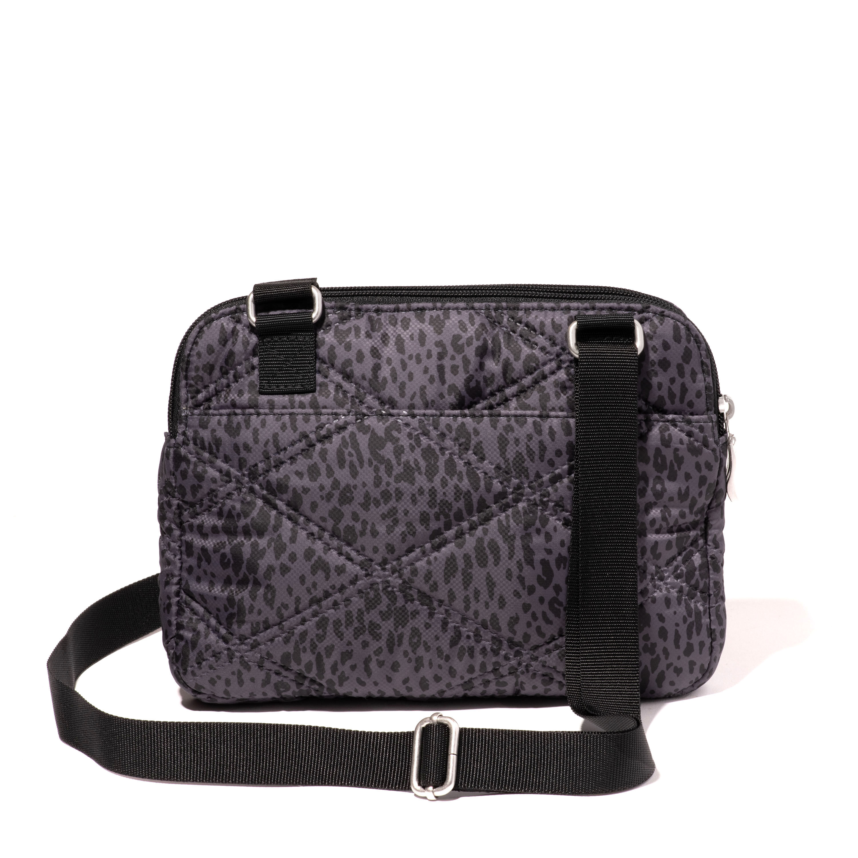 Quilted Double Zip Anytime Crossbody