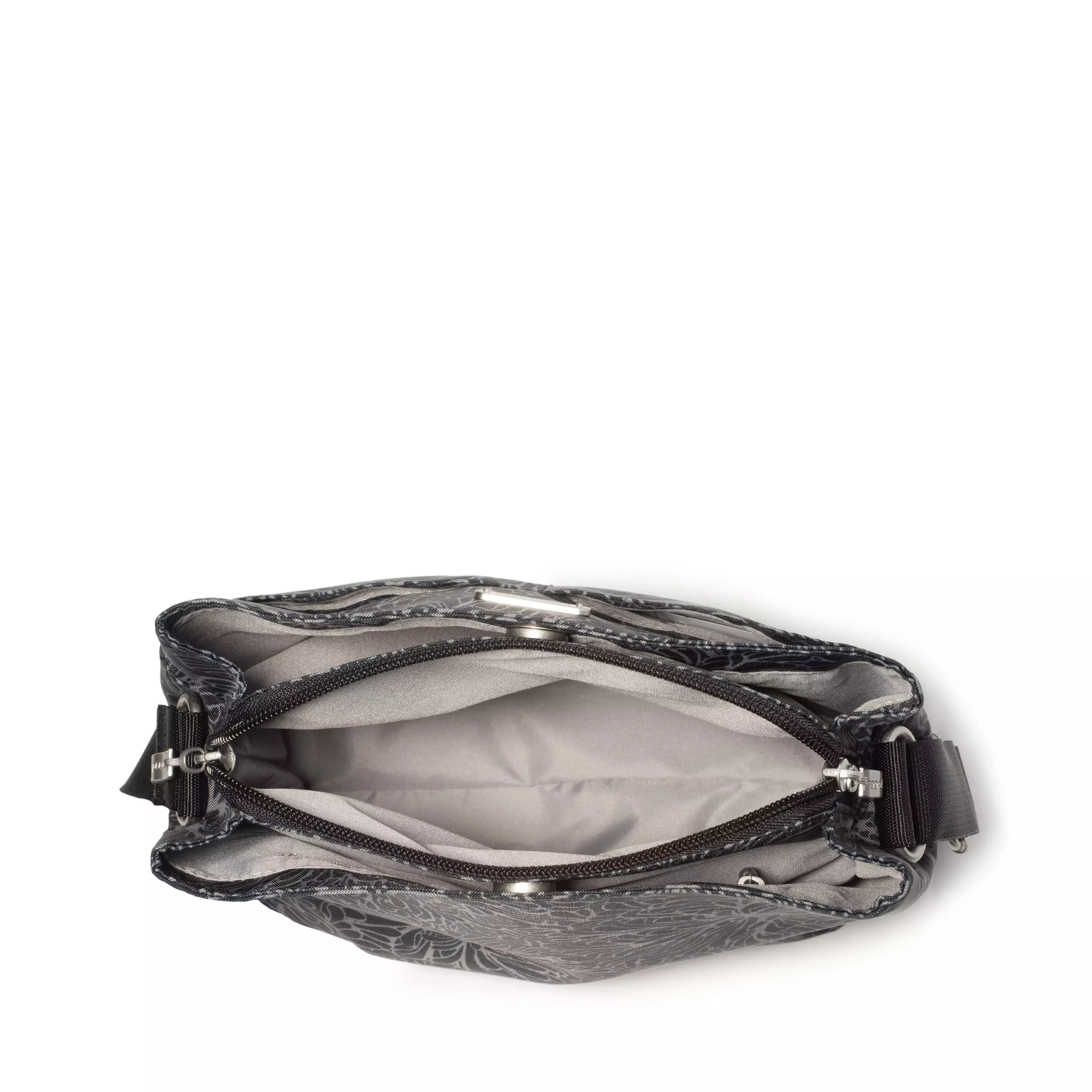 Triple Compartment Crossbody Bag