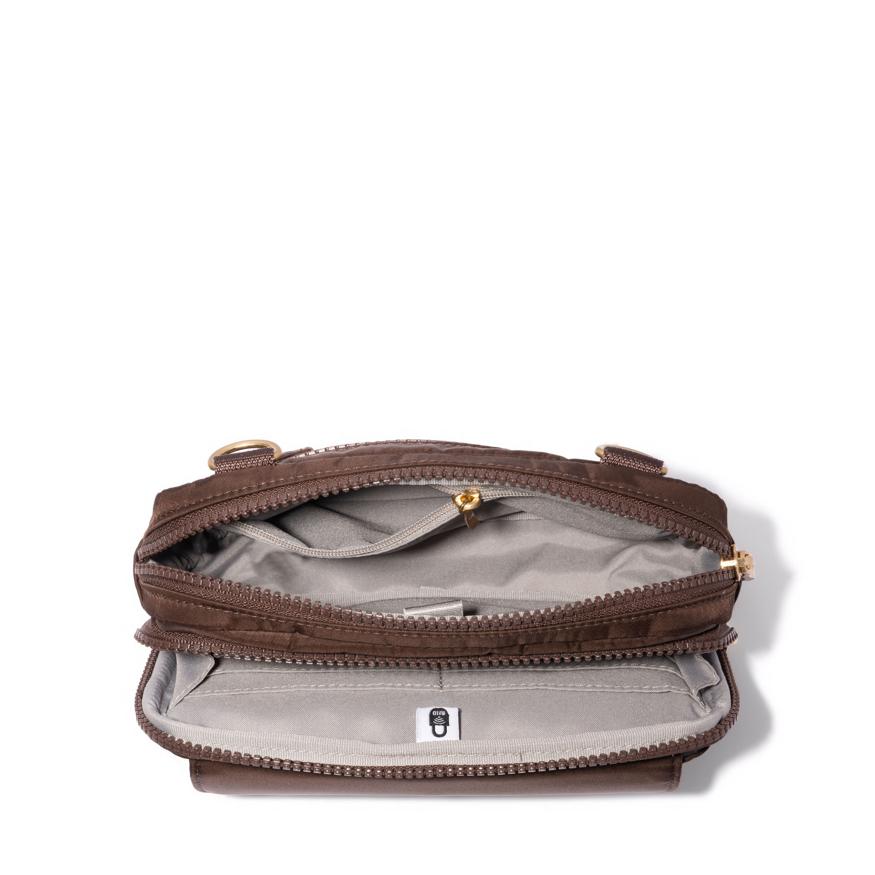 Modern Double Zip Crossbody