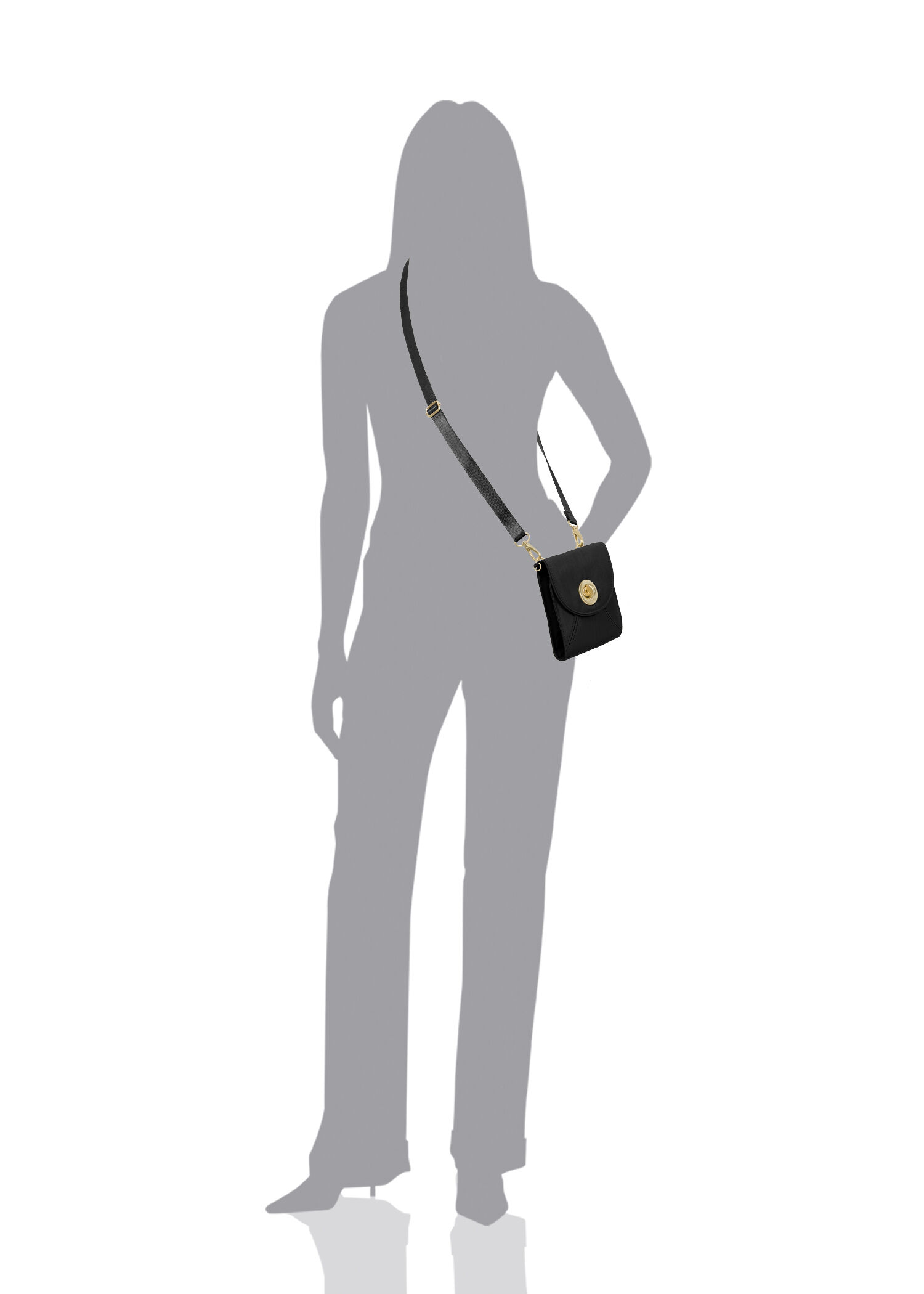 RFID Athens Crossbody Wallet