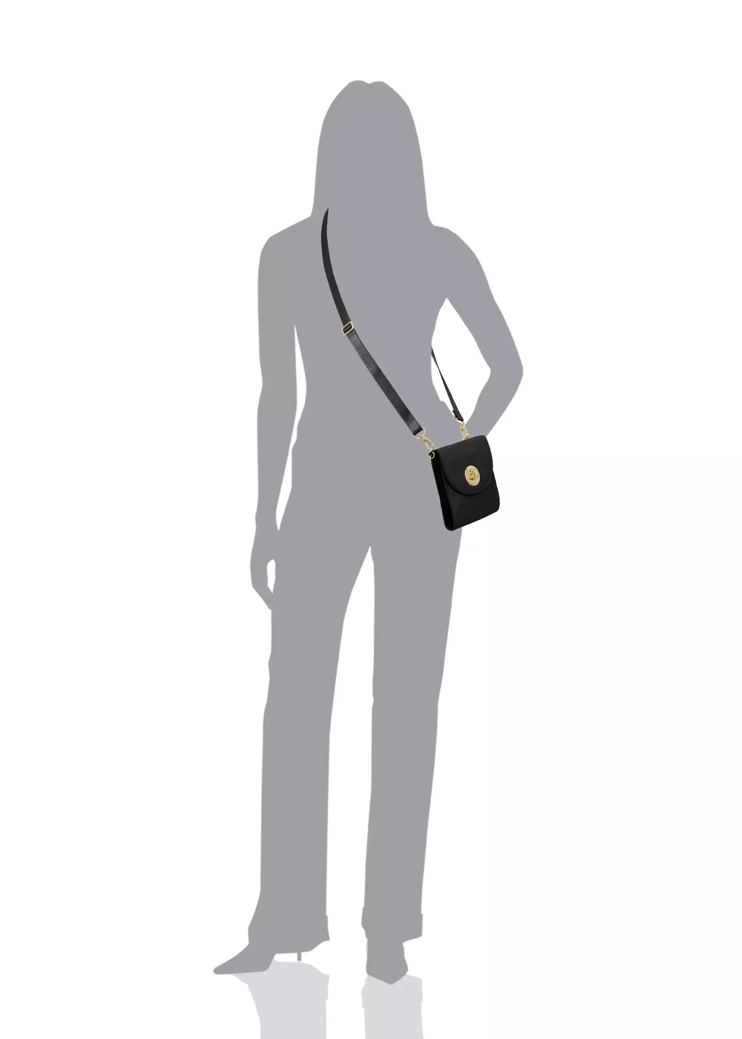RFID Athens Crossbody Wallet