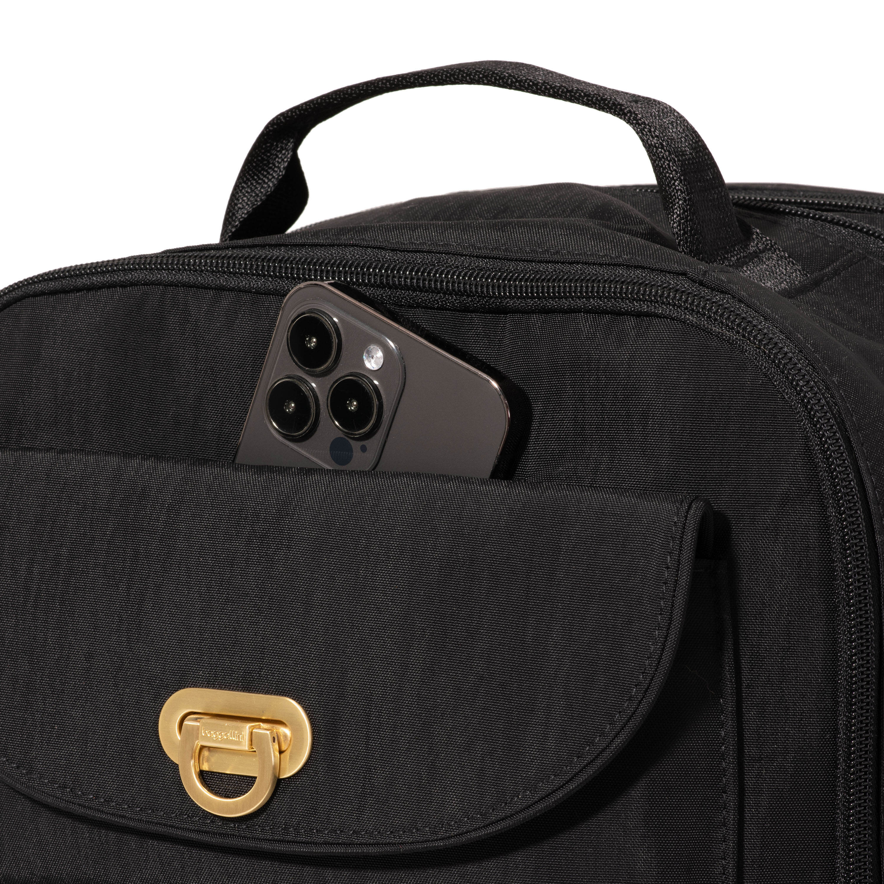 Coastal Flip Lock Laptop Backpack