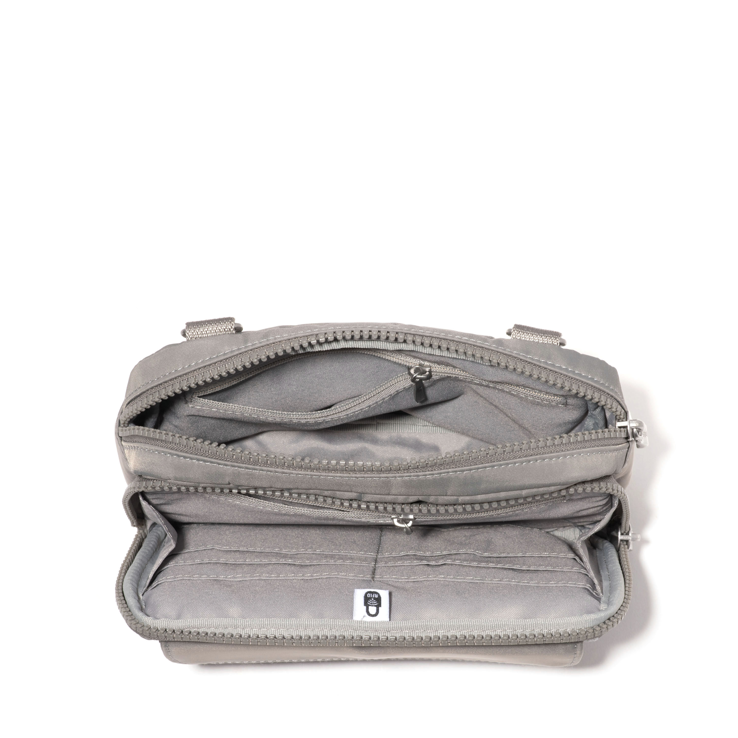 Modern Double Zip Crossbody