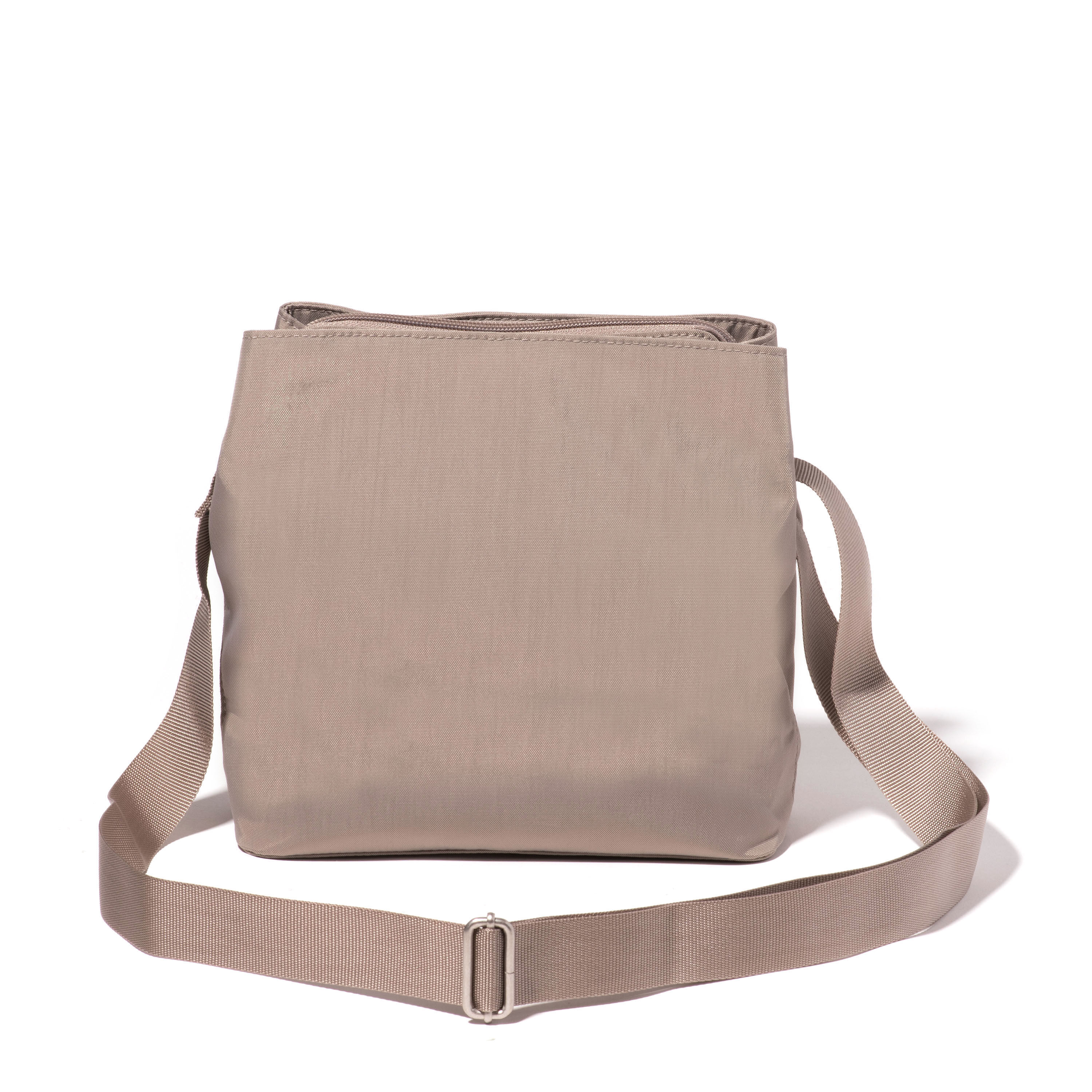 Triple Compartment Crossbody Bag