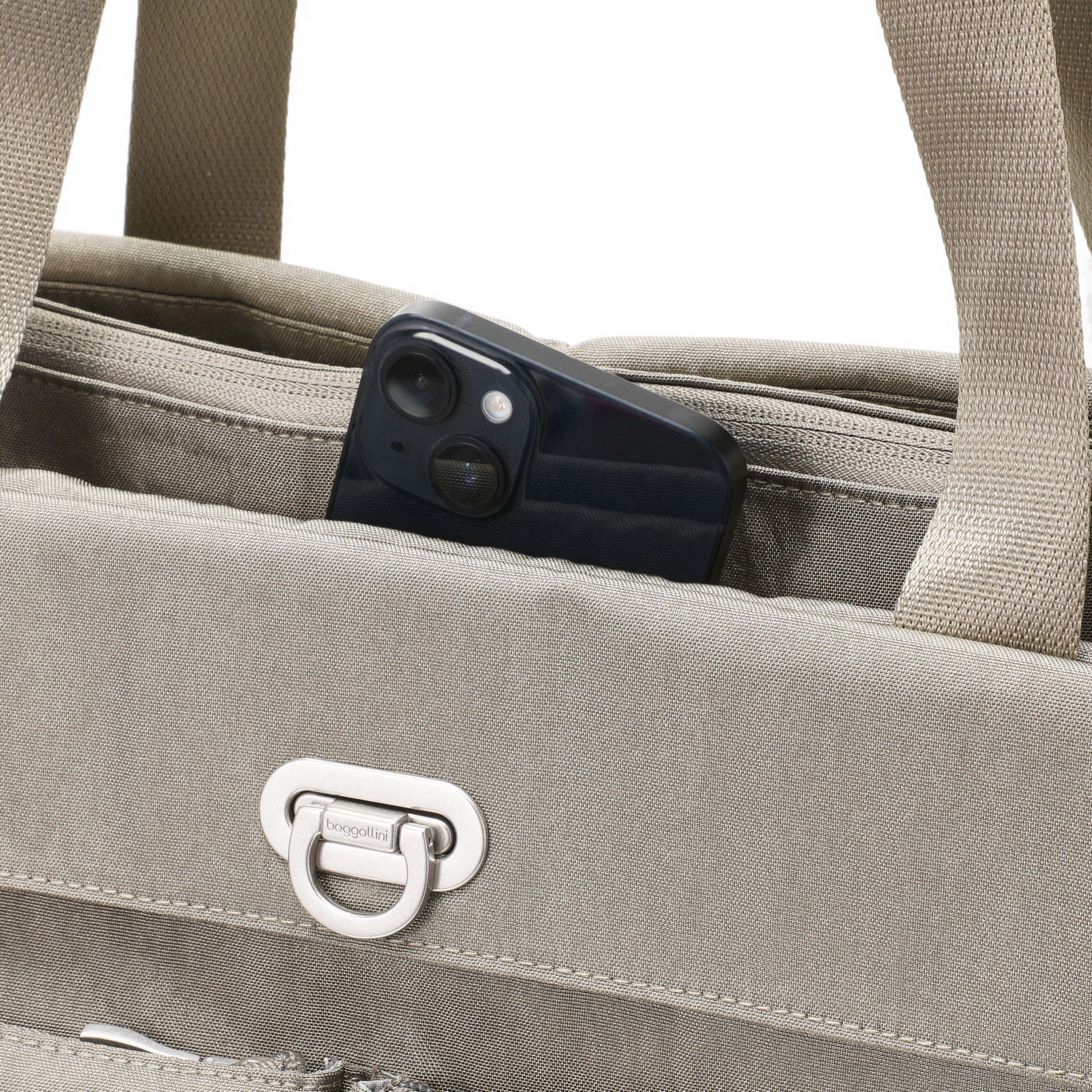 Coastal Flip Lock Tote