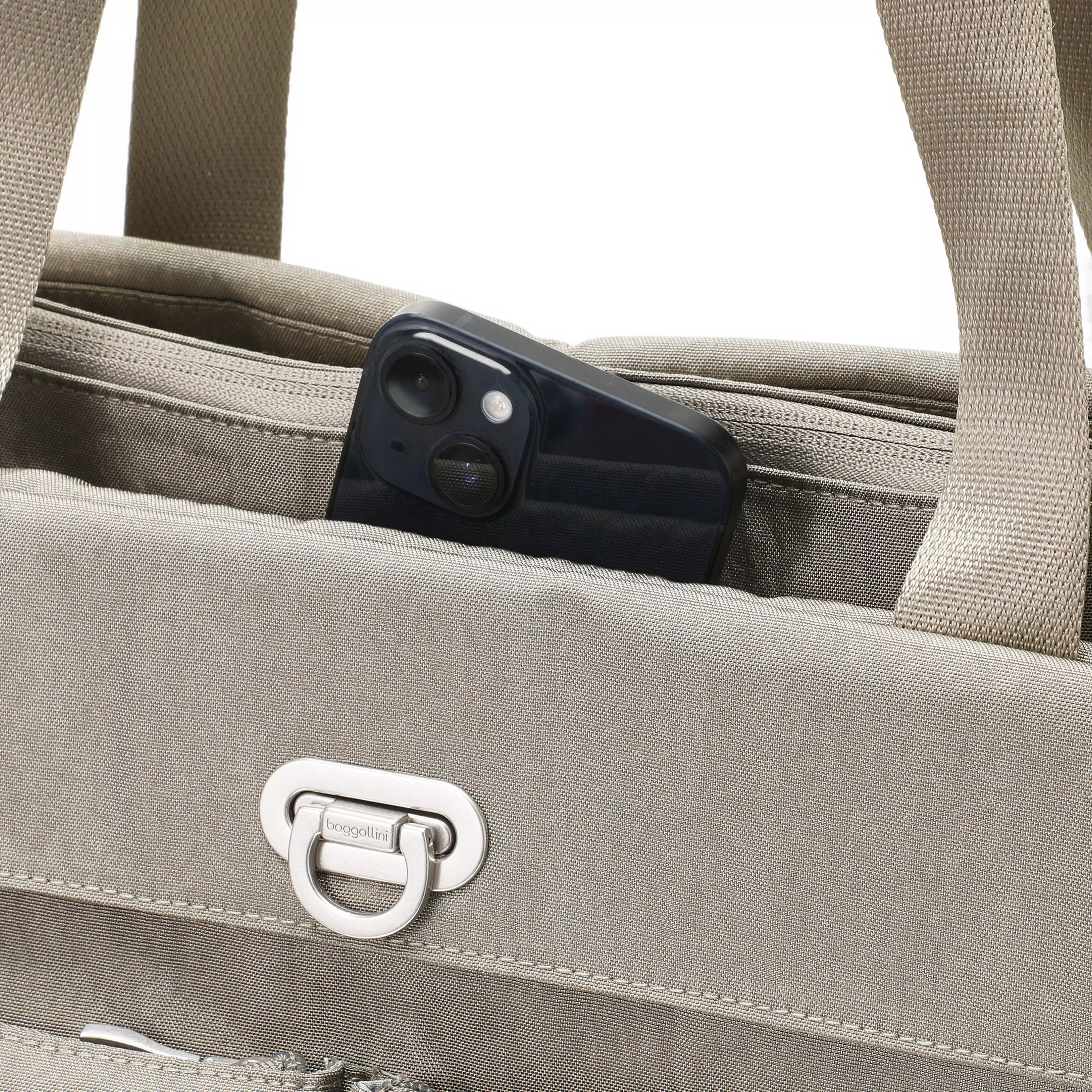 Coastal Flip Lock Tote