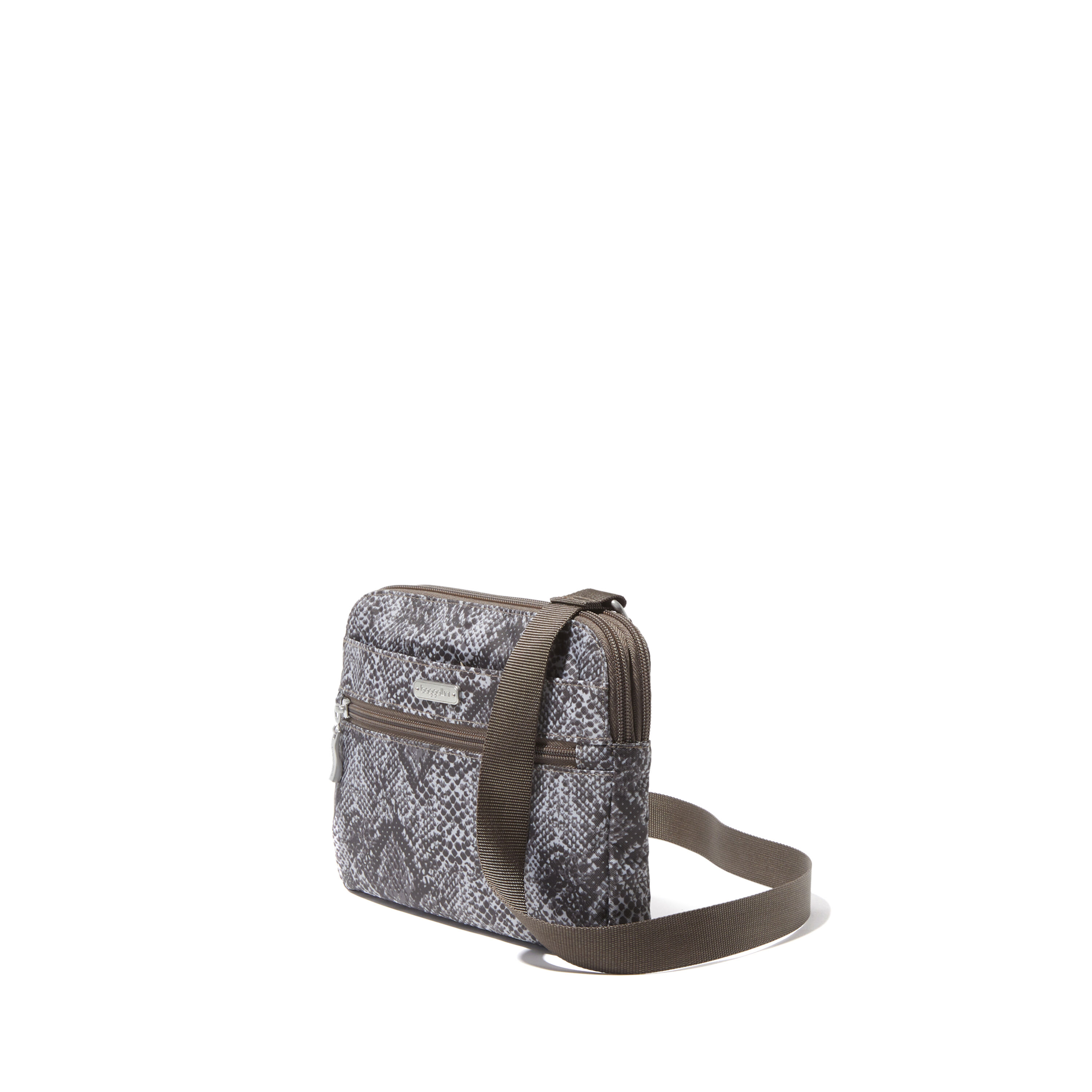 Double Zip Medium Crossbody