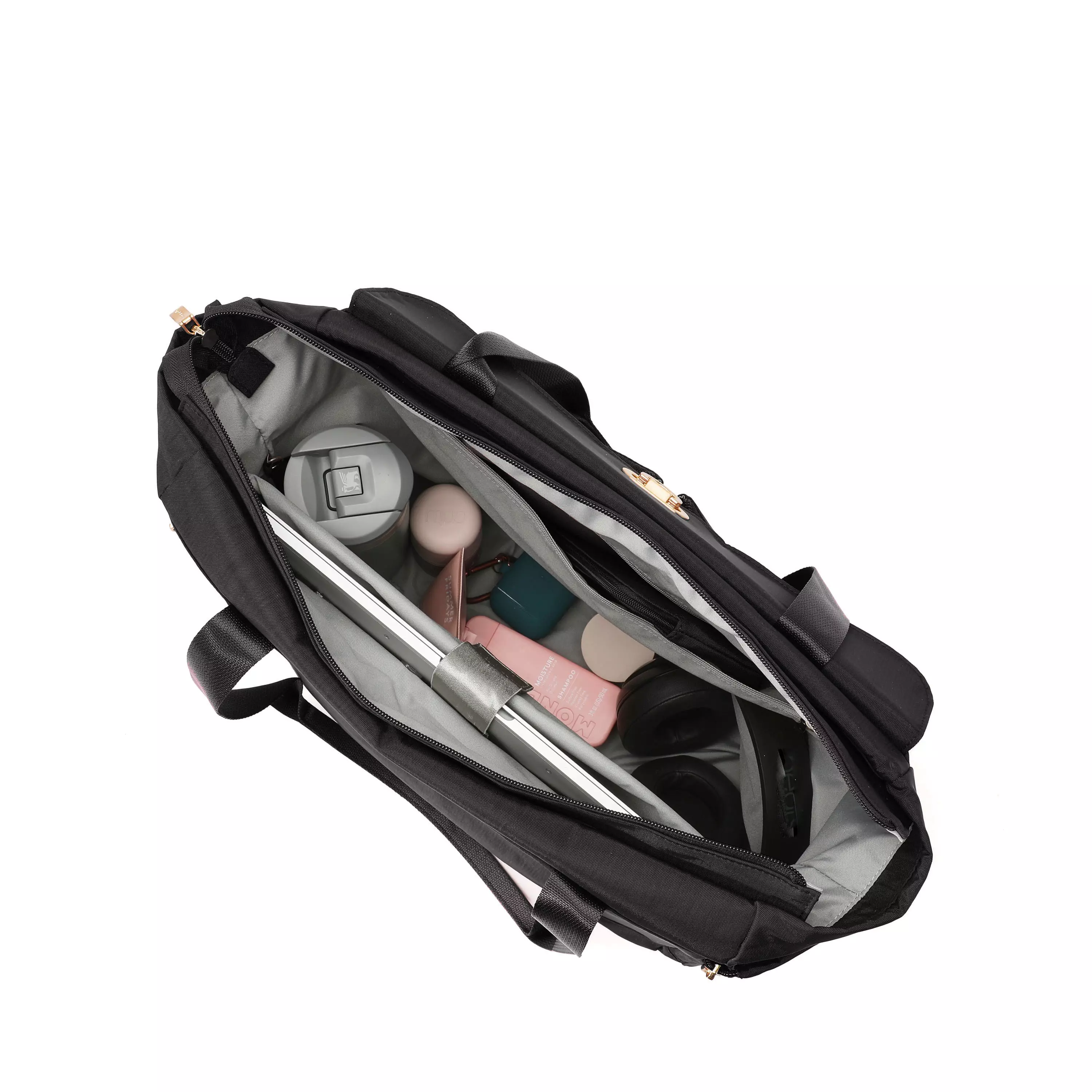 Coastal Flip Lock Tote