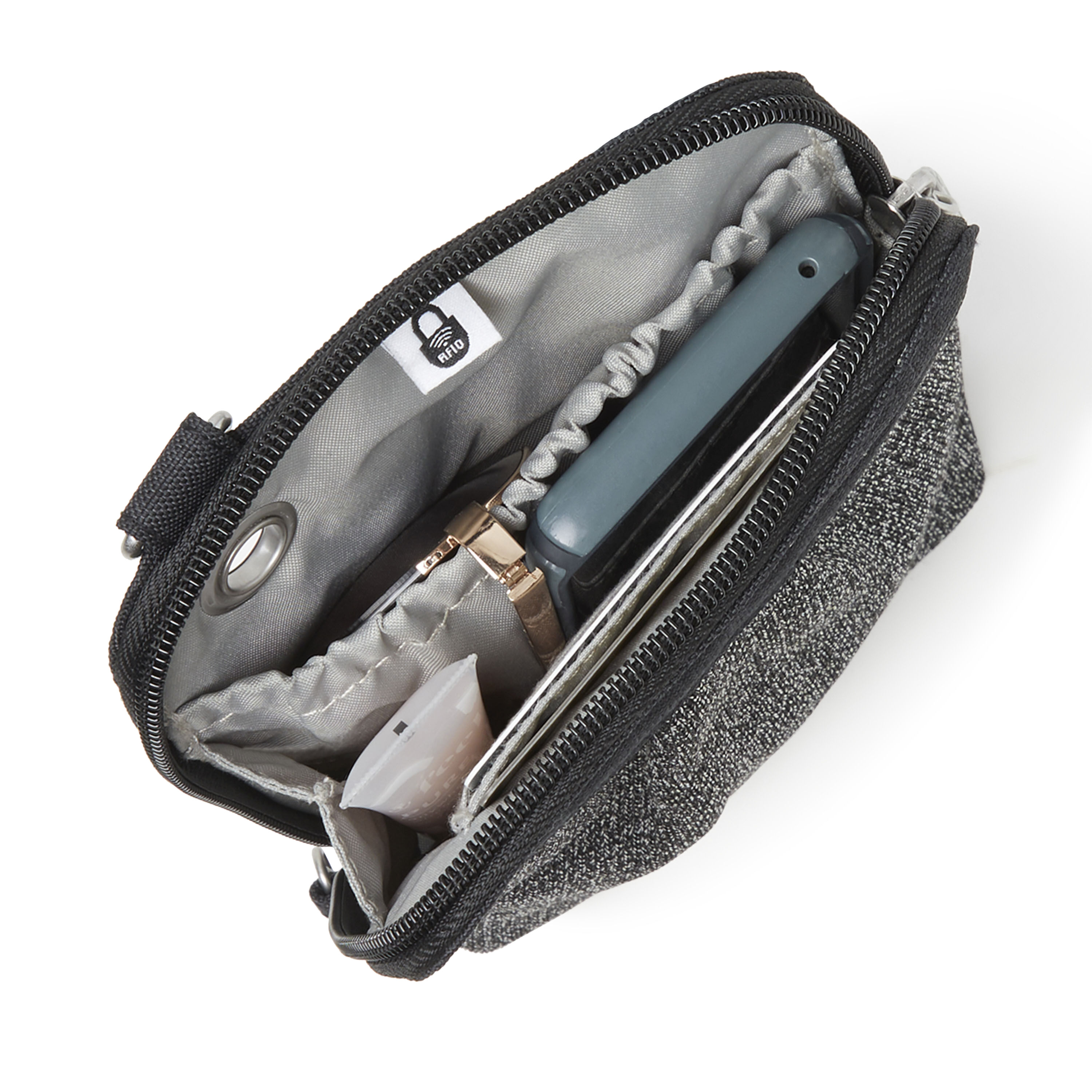 Securtex&trade; Anti-Theft Excursion Crossbody Bag