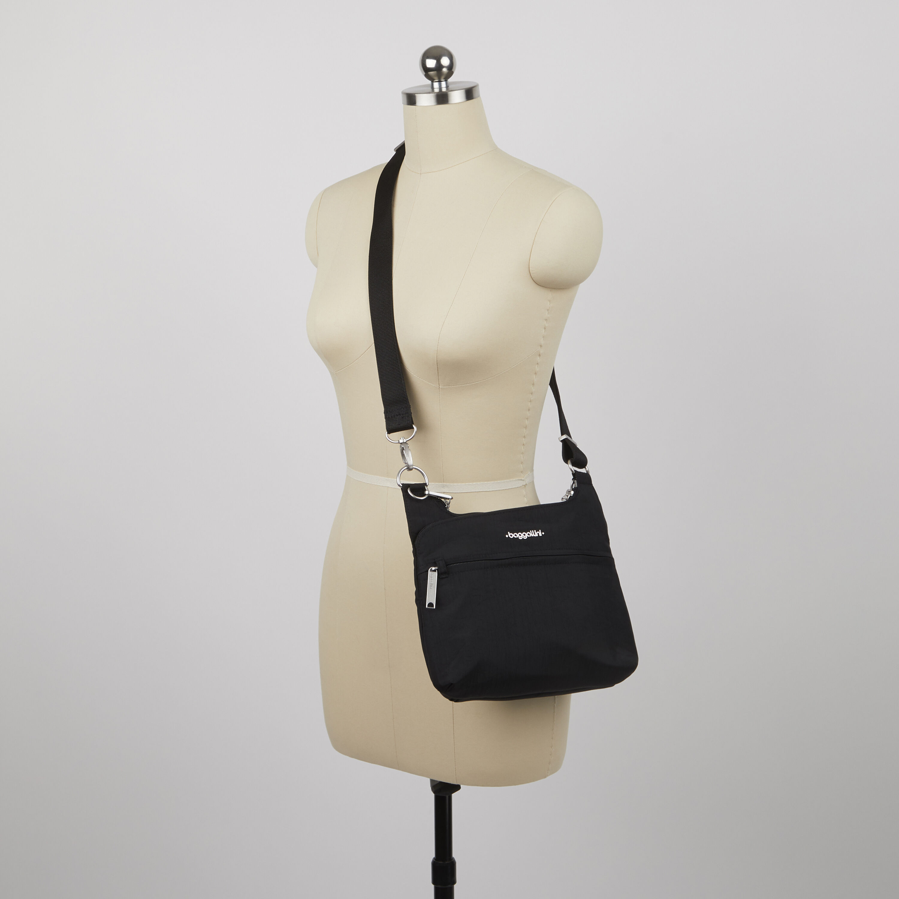 Anti-Theft Charter Crossbody Bag
