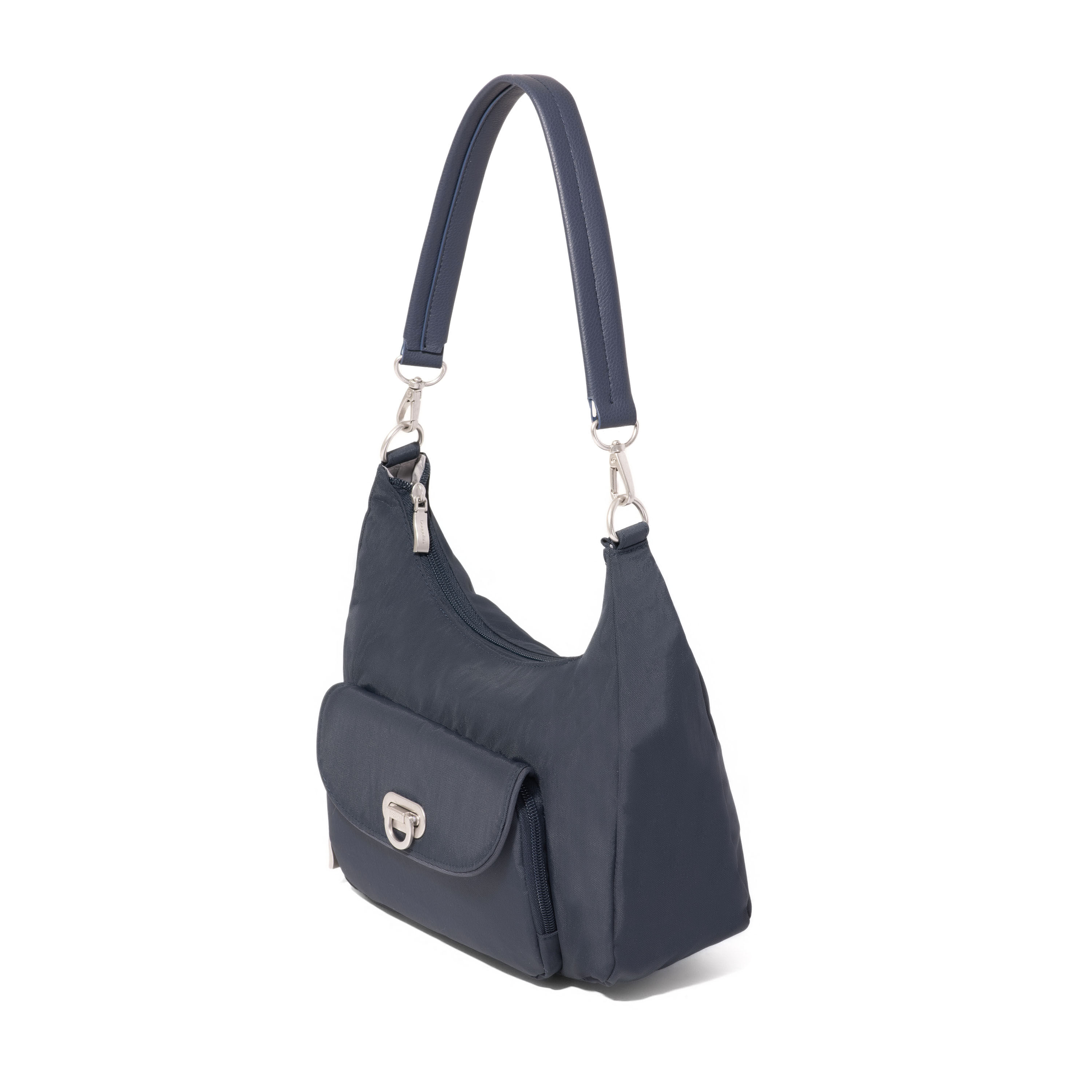 Coastal Flip Lock Half Moon Bag