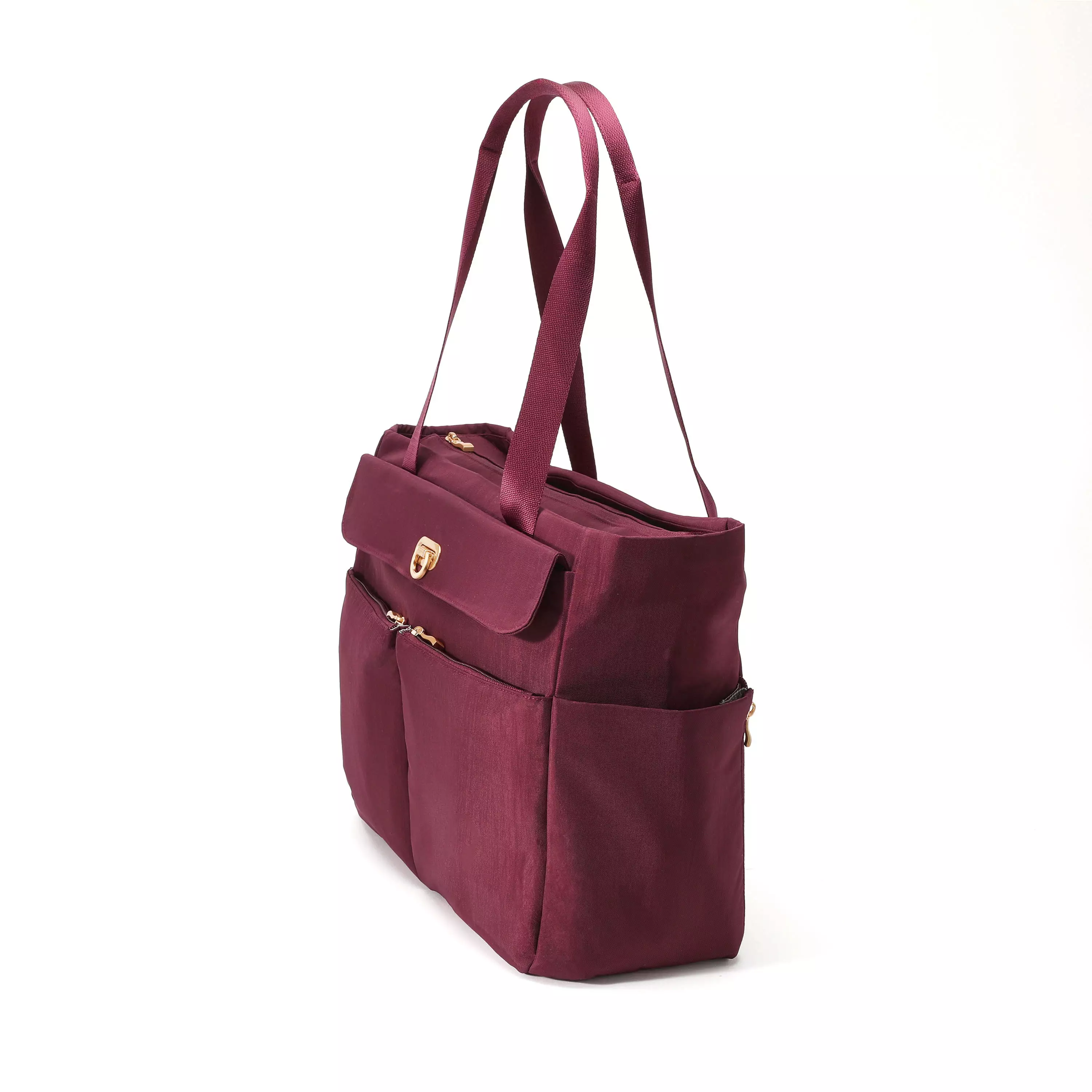 Coastal Flip Lock Tote