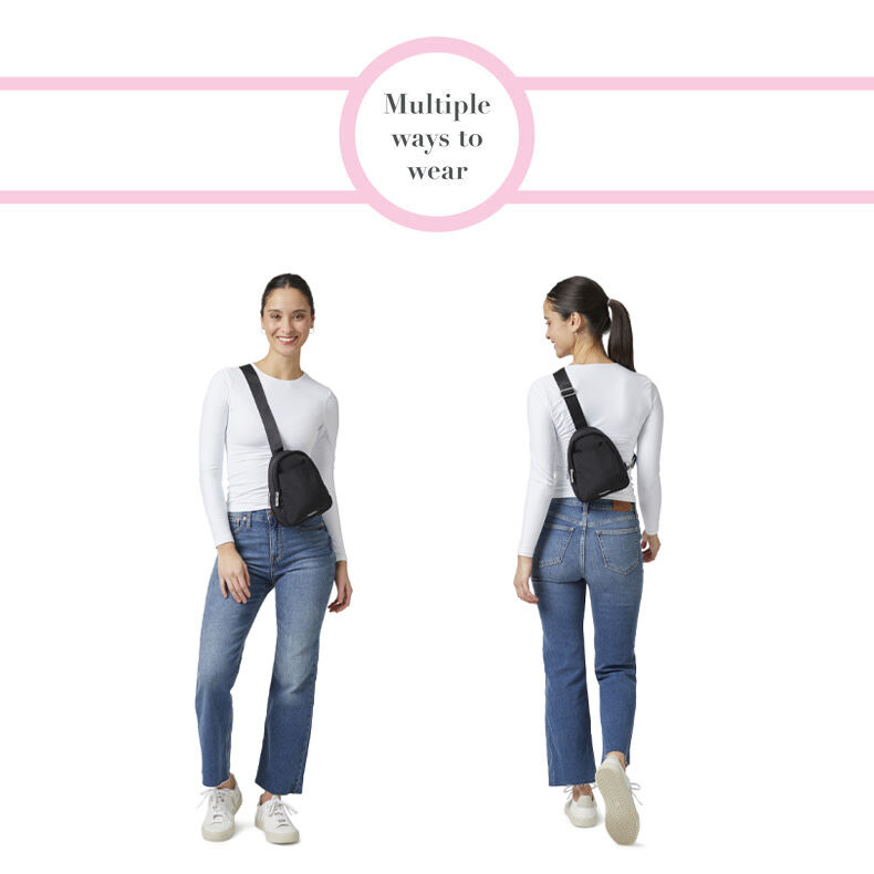 Double Zip Mini Sling