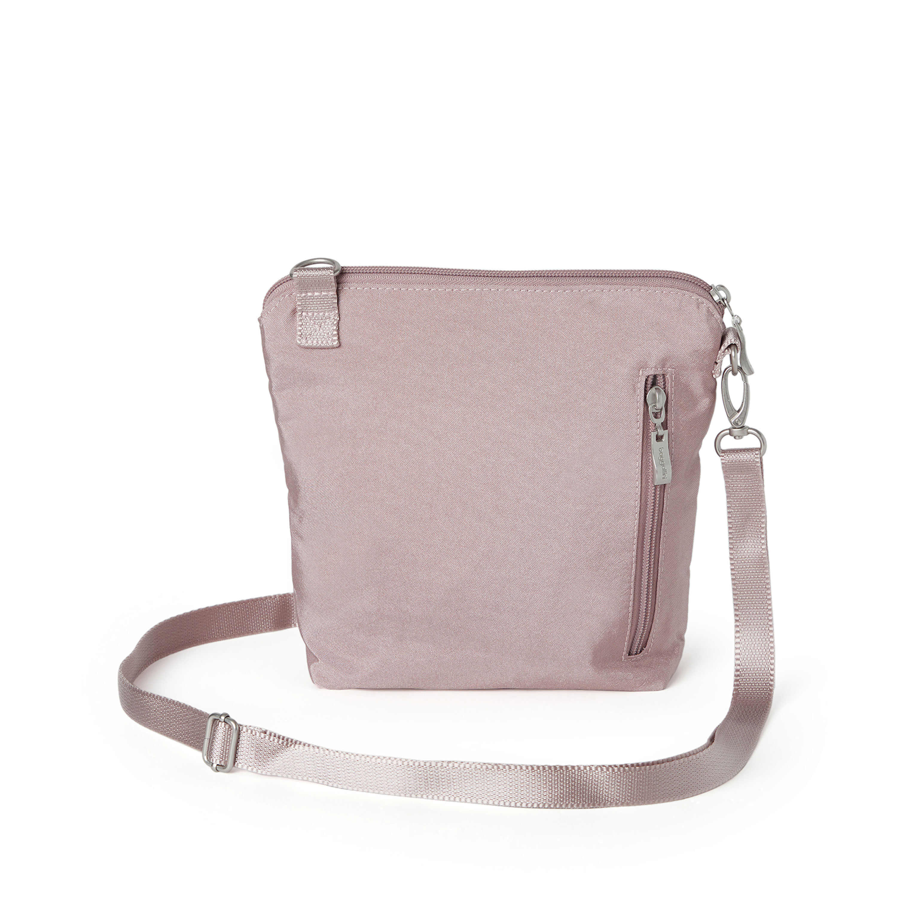 Baggallini womens Modern Pocket Crossbody, Blush Shimmer, One Size US